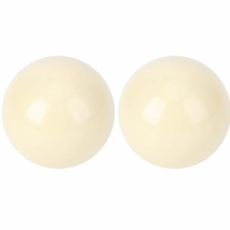 DEWIN Bola de Billar Blanca 5.72cm 2 Piezas Estándar