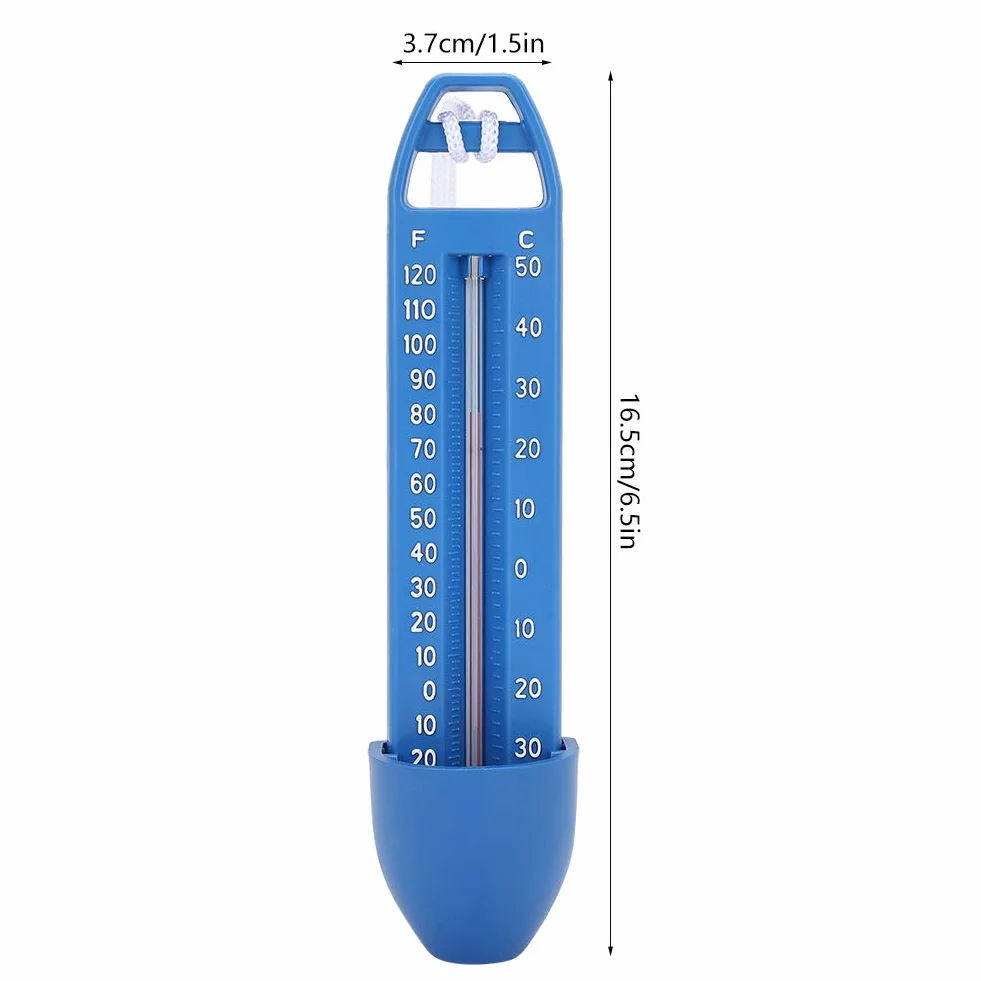 Termómetro Flotante para Piscina 2 Unidades Fácil de Leer Pantalla de Temperatura