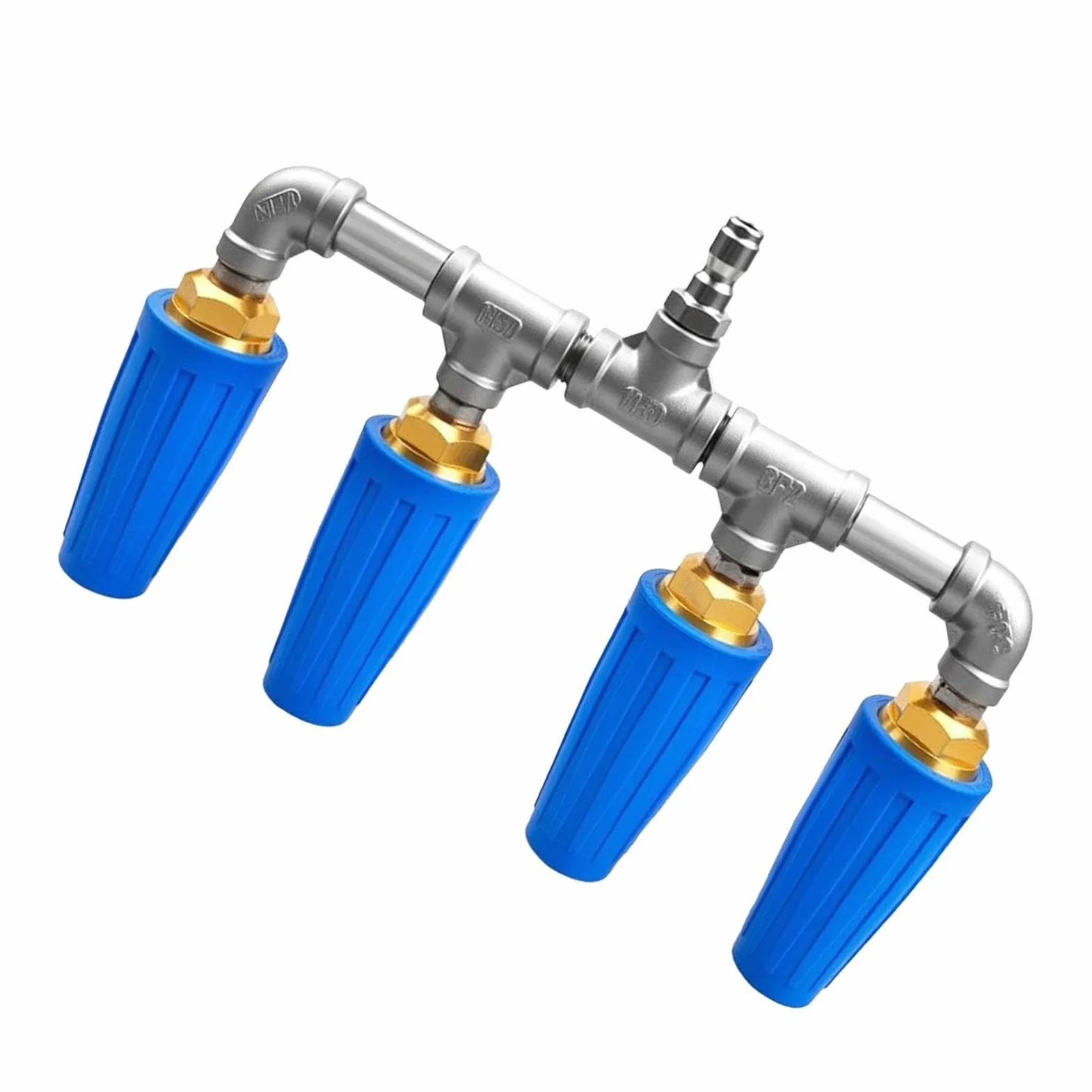 Boquilla Giratoria para Hidrolimpiadora Pulverizador de Agua Ergonómico | Boquilla Manual para Manguera de Alta Presión Limpieza Casera, Riego, Patio, Balcón y