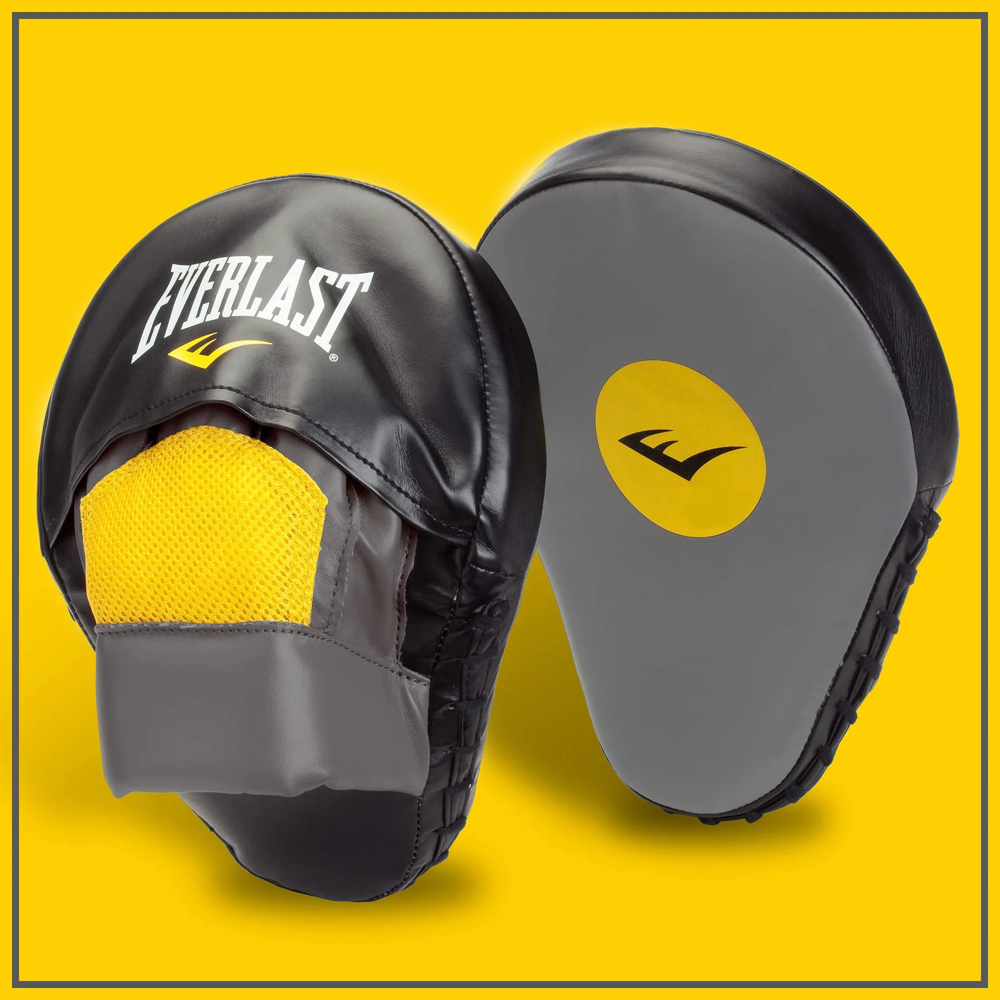Everlast Manoplas de Boxeo, Guantes de MMA y Kick Boxing con Nudillos Ventilados y Acolchado de Espuma