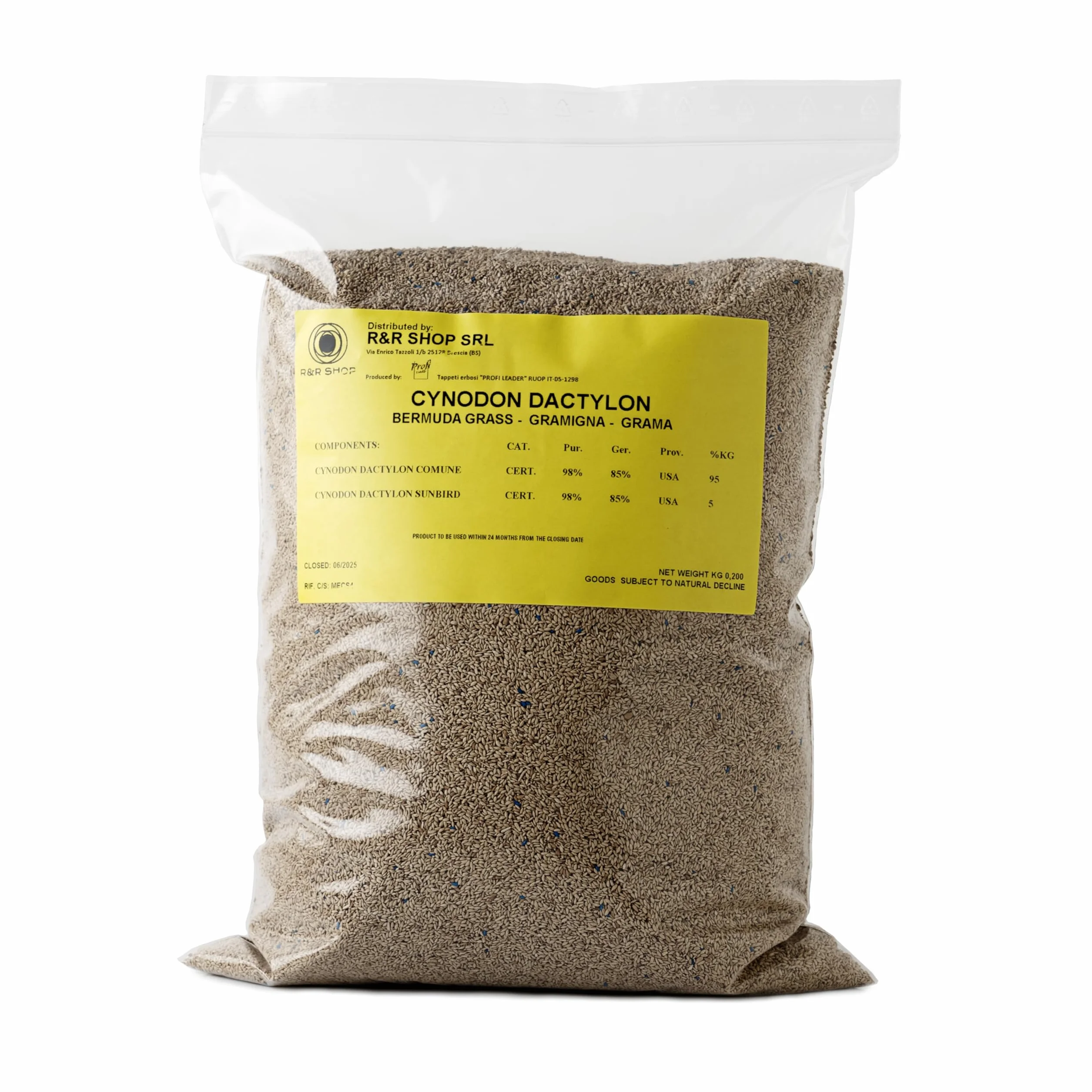 Semillas para Césped Resistente Cynodon Dactylon Origen USA 900gr 90m2