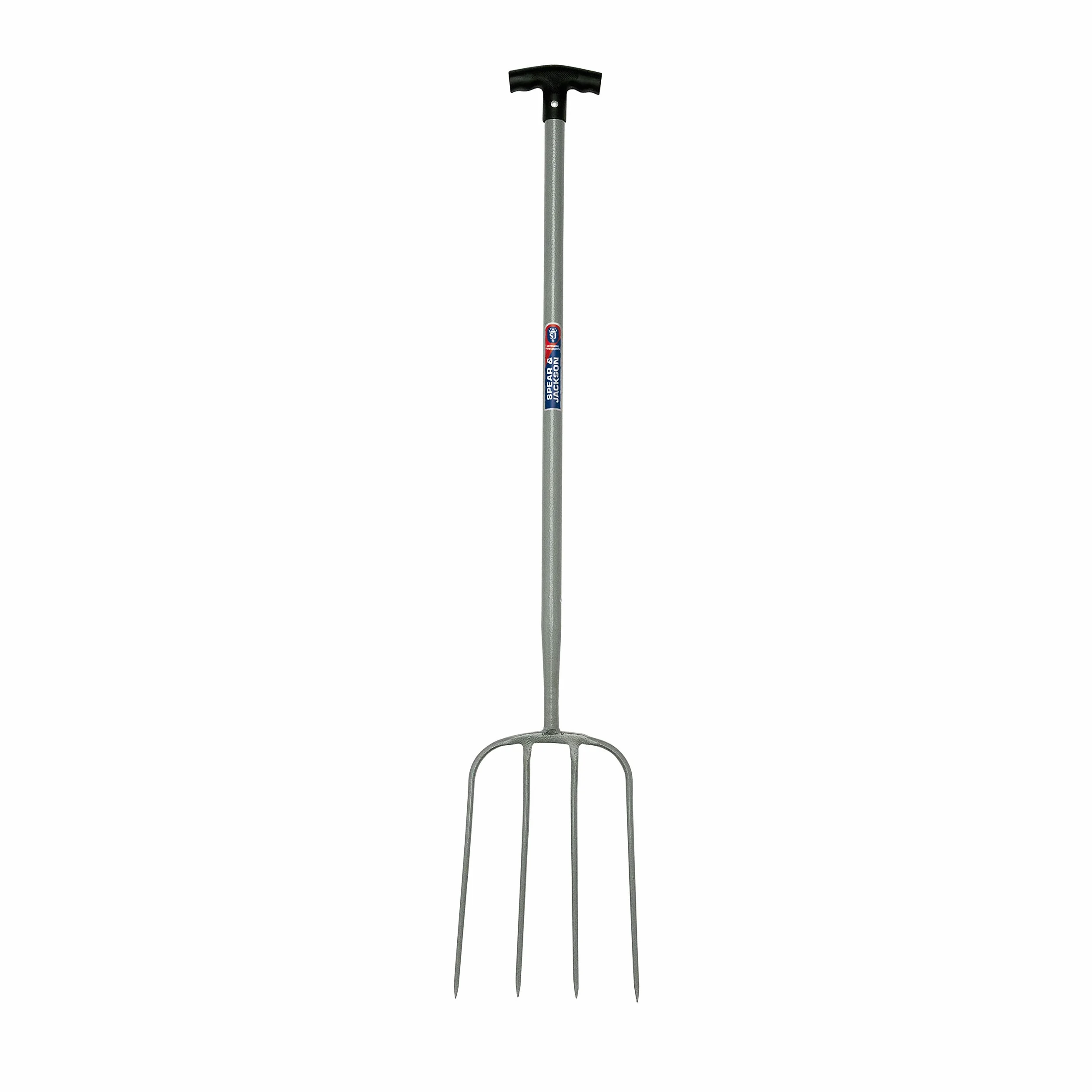 Spear & Jackson 1636AY Horca para Estiércol con Mango en T