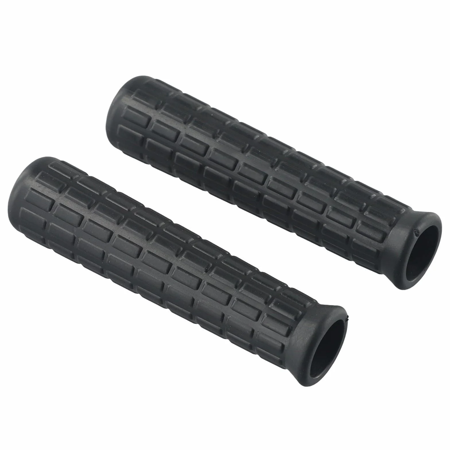 Manijas de goma de repuesto para carretilla 122 x 32 mm antideslizantes