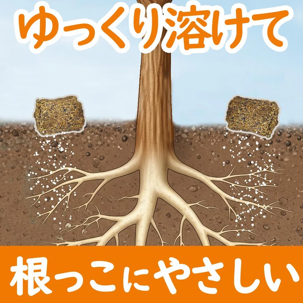 Hanagokoro japonés fertilizante granular universal para bonsai NPK 4-5-2 500 g talla M