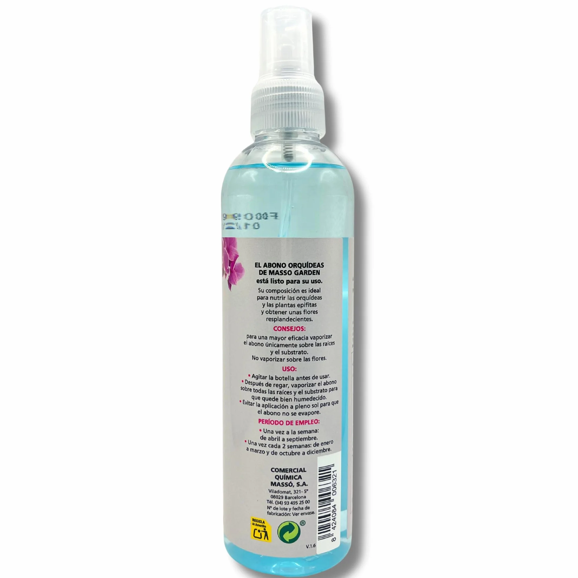 Nexum Market Abono Foliar para Orquídeas 250 ml Fertilizante en Spray
