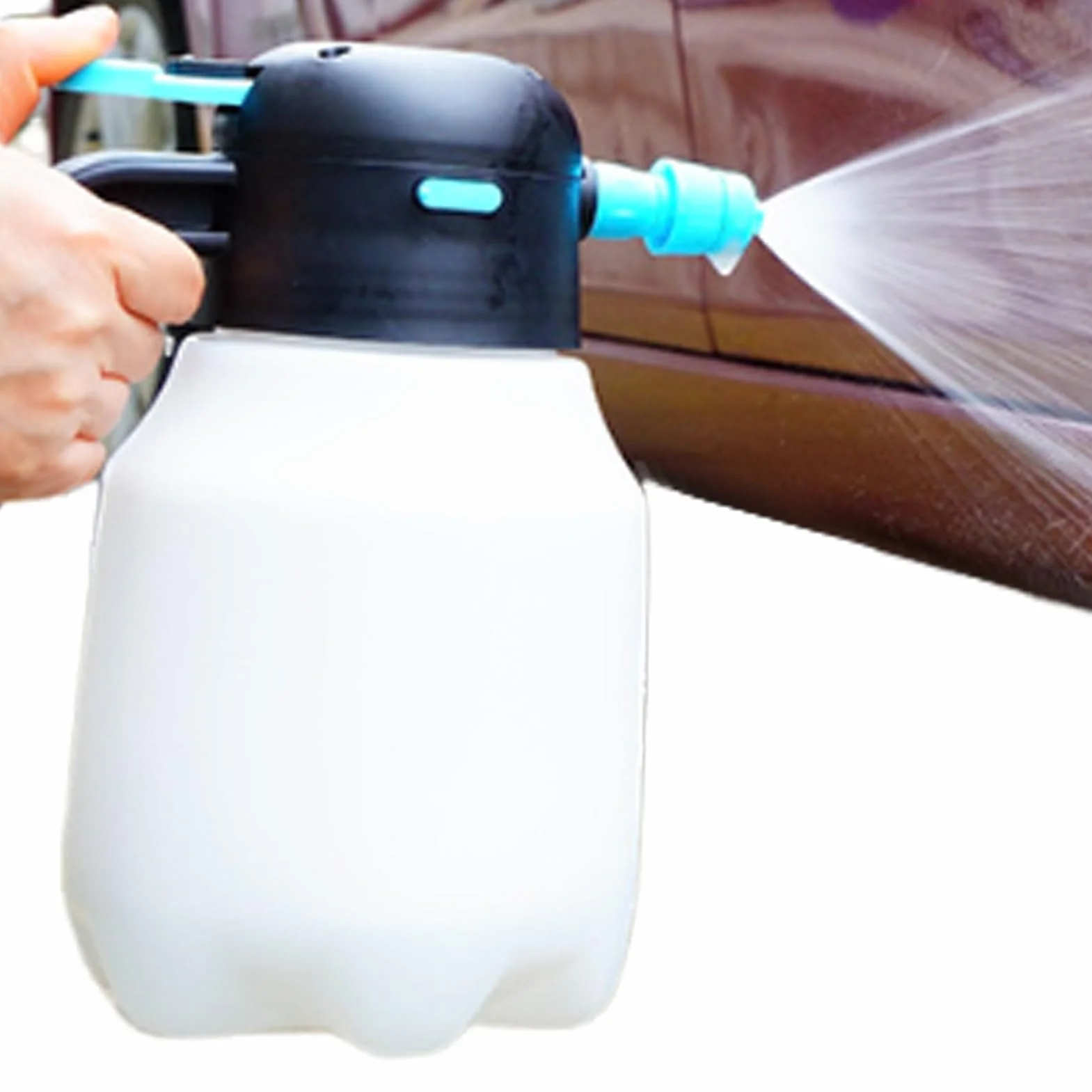 Pistola de Espuma Eléctrica para Lavado Dispensación Automática De 1.8 | Para Lavado De Coches Y Vehículos Versátil en Coche Jardín Construcción y Barca