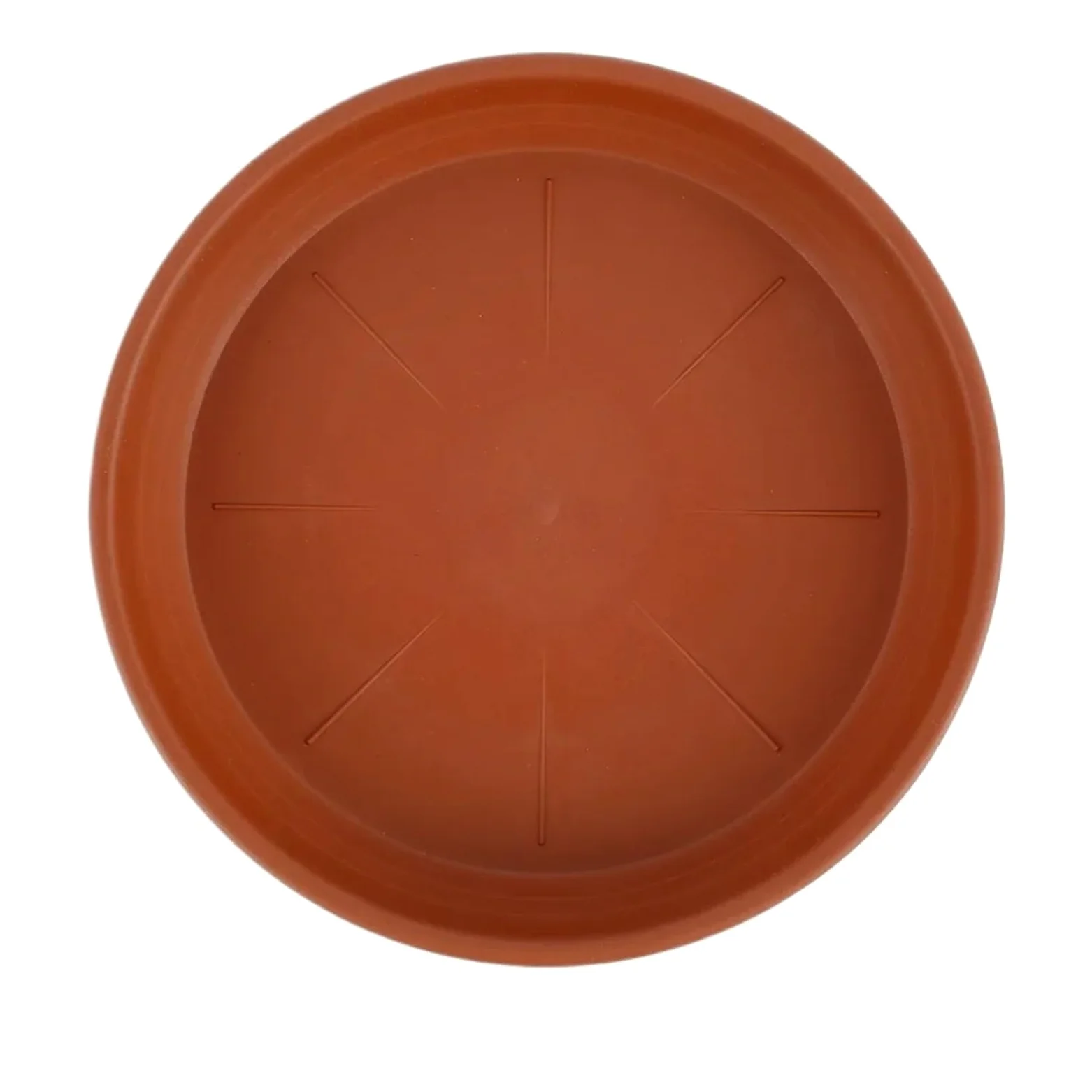 Juego de 5 platillos for plantas, redondos, con goteo, bandejas de PP más gruesas for plantas, macetas for interiores y exteriores, suministros for el jardín del hogar Bandeja Para Macetas(5Pcs Brown