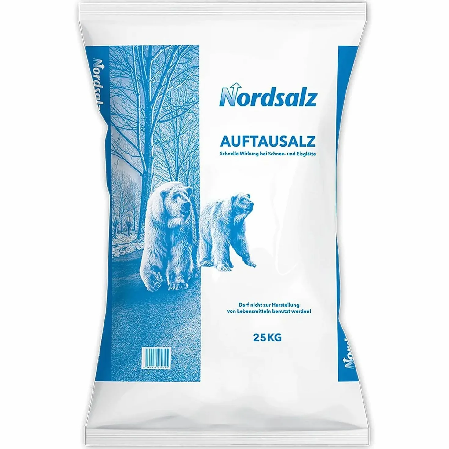 Sal de deshielo Landree® 25 kg acción rápida para nieve y hielo
