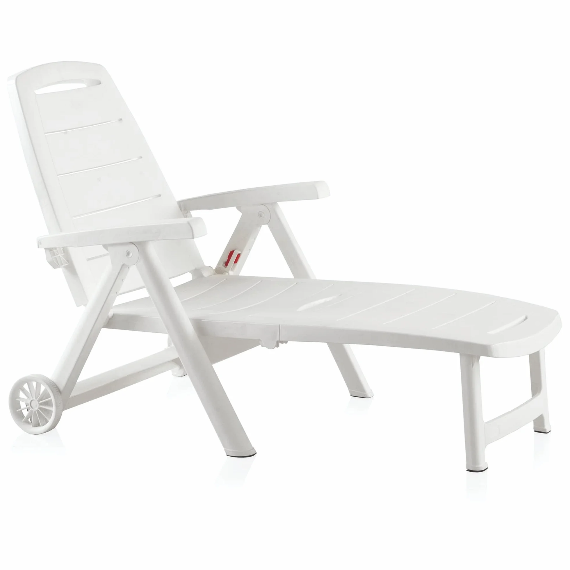 Shaf Sp Garden Tumbona Plegable, Blanco, 56x189x69 cm, 55061