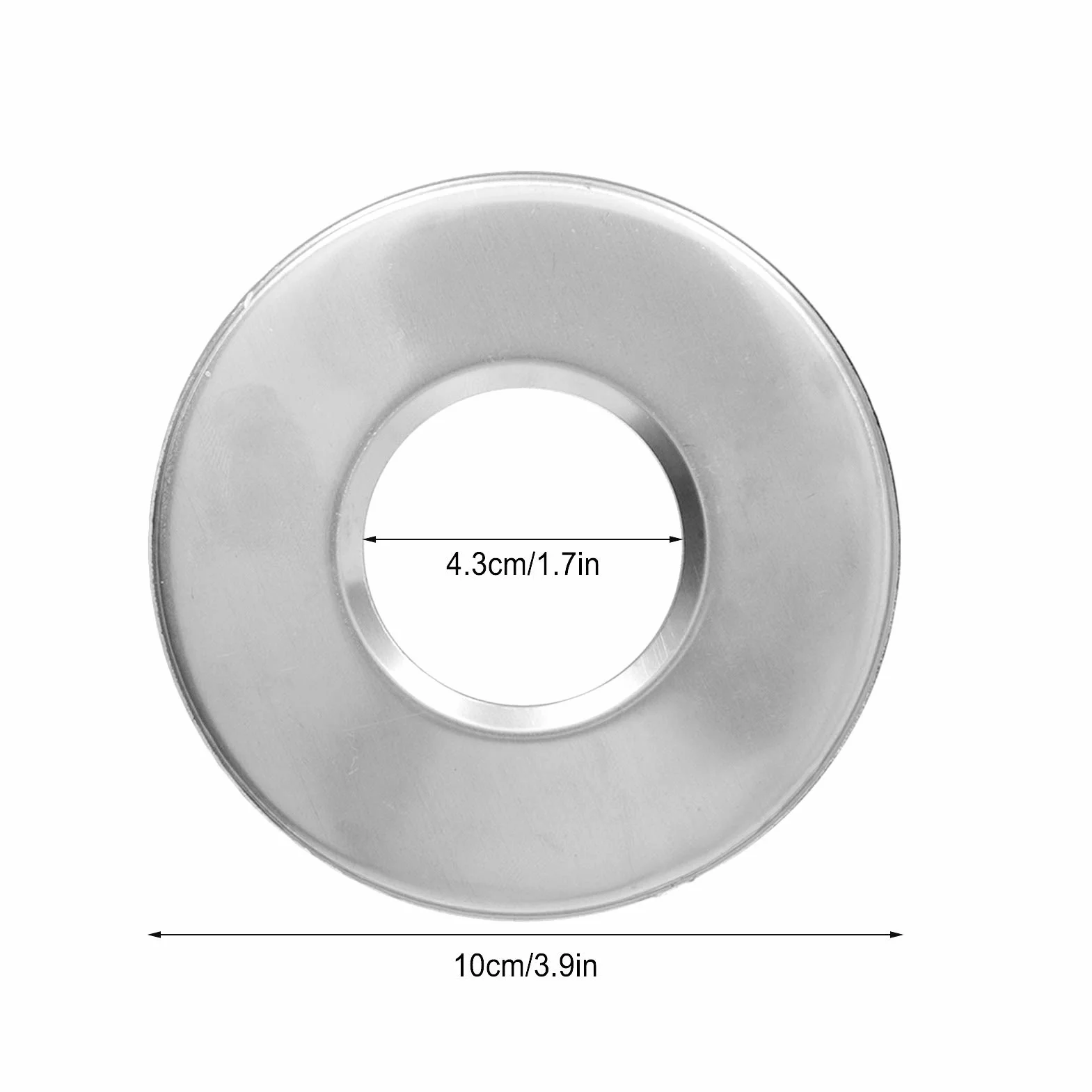 Placas de Acero Inoxidable para Escalera de Piscina y SPA, Paquete de 2, 5 cm