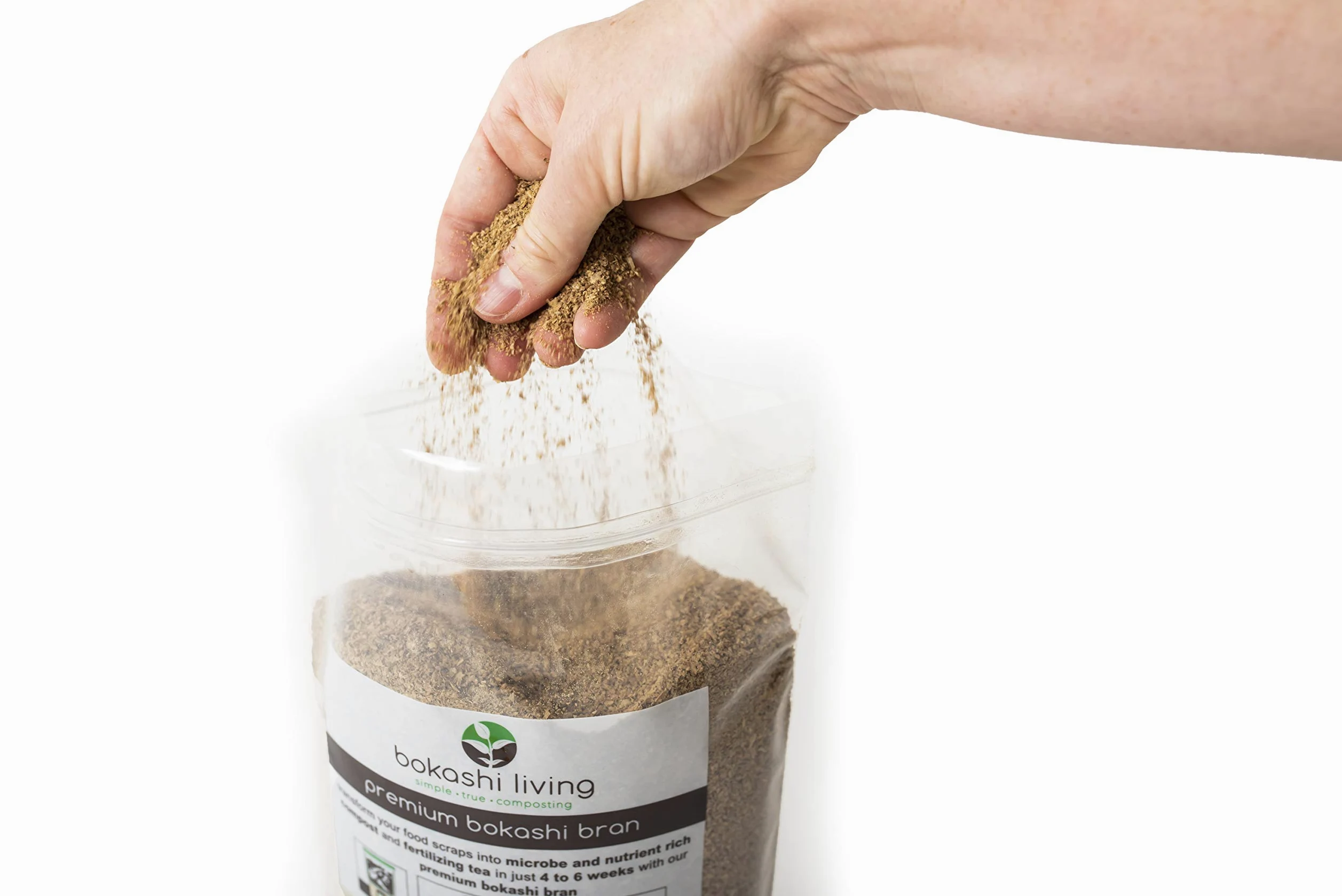 Salvado Bokashi Premium de 12 libras (Acelerador de compost). Extra resistencia, nuestro mejor valor