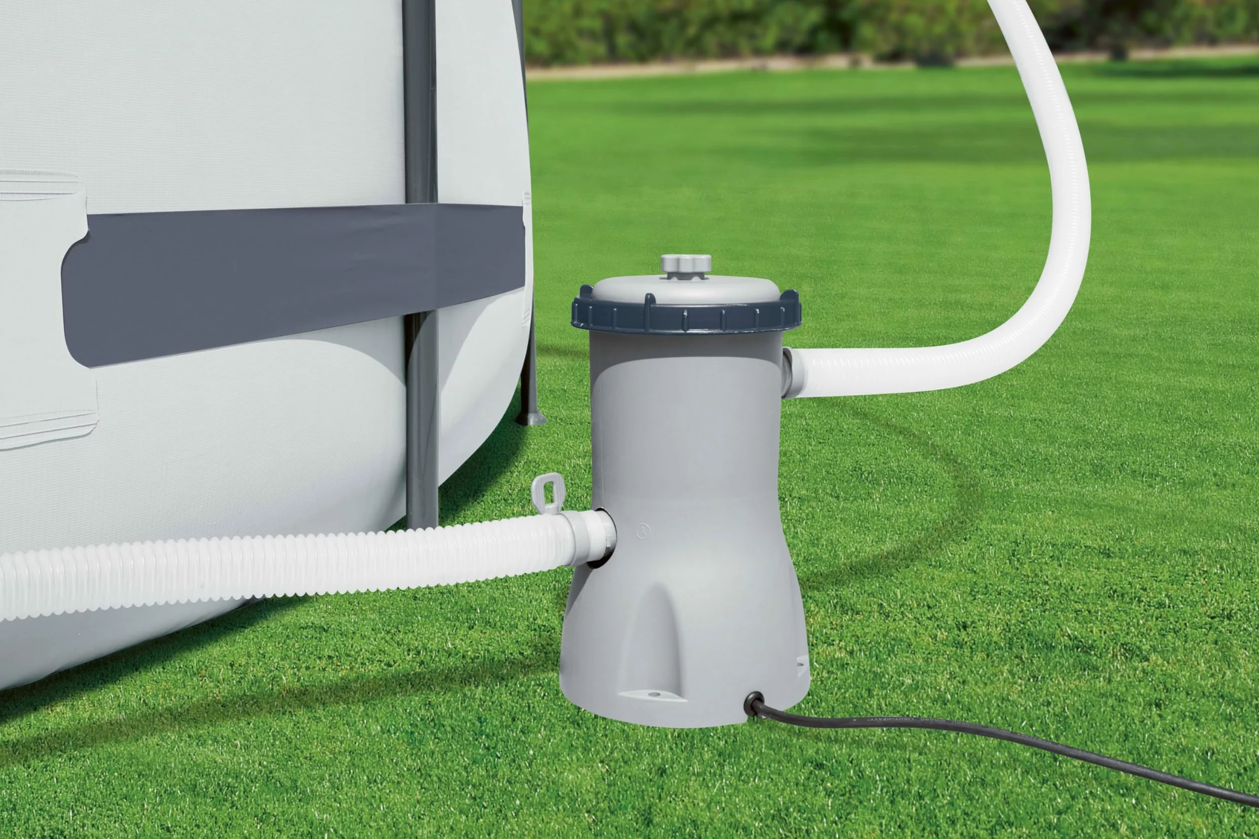BESTWAY Depuradora de Filtro de Cartucho 3.028 litros/hora 20x18x31 cm Gris
