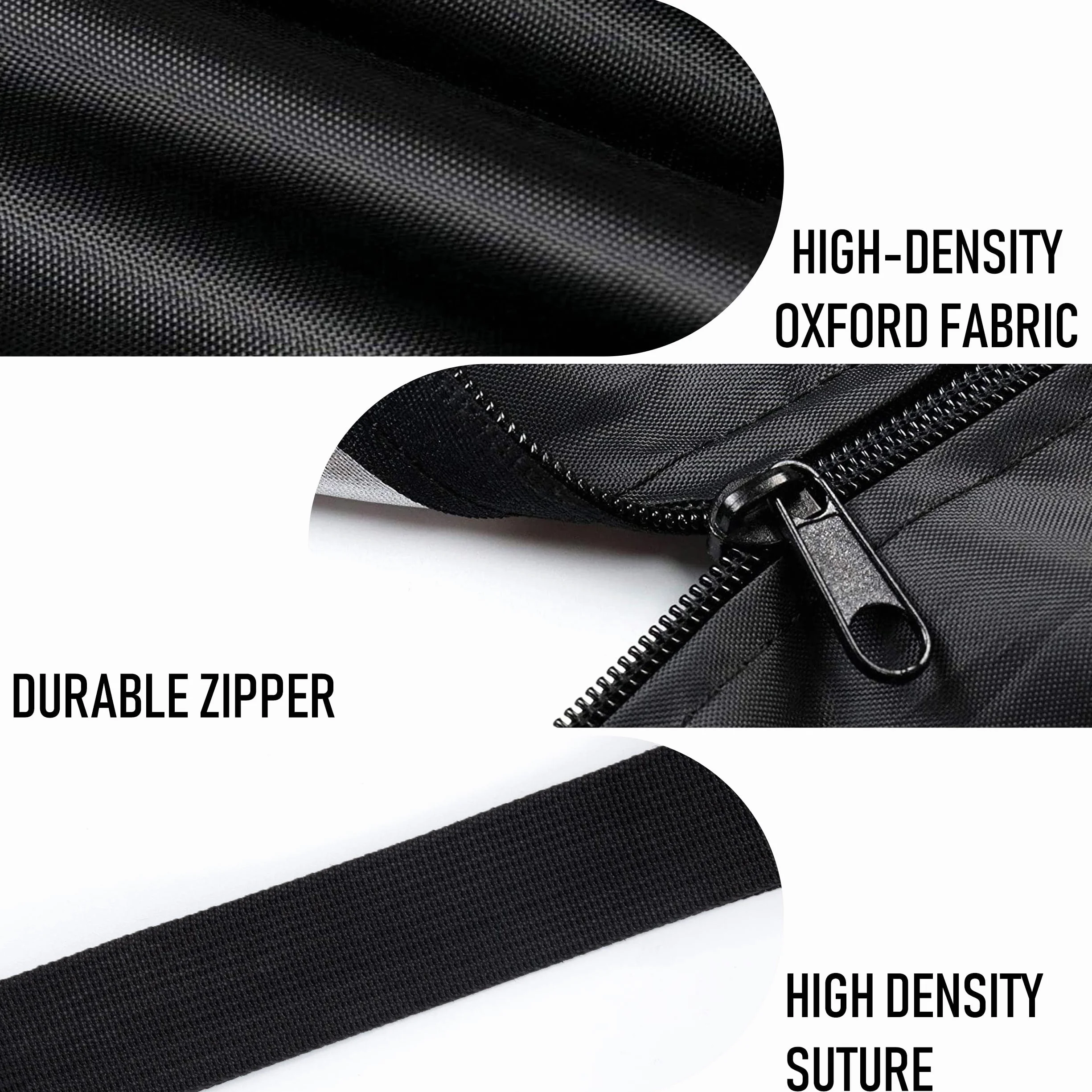 Bolsa de Almacenamiento para Cojines Jardín Impermeable 210D Oxford Anti-UV