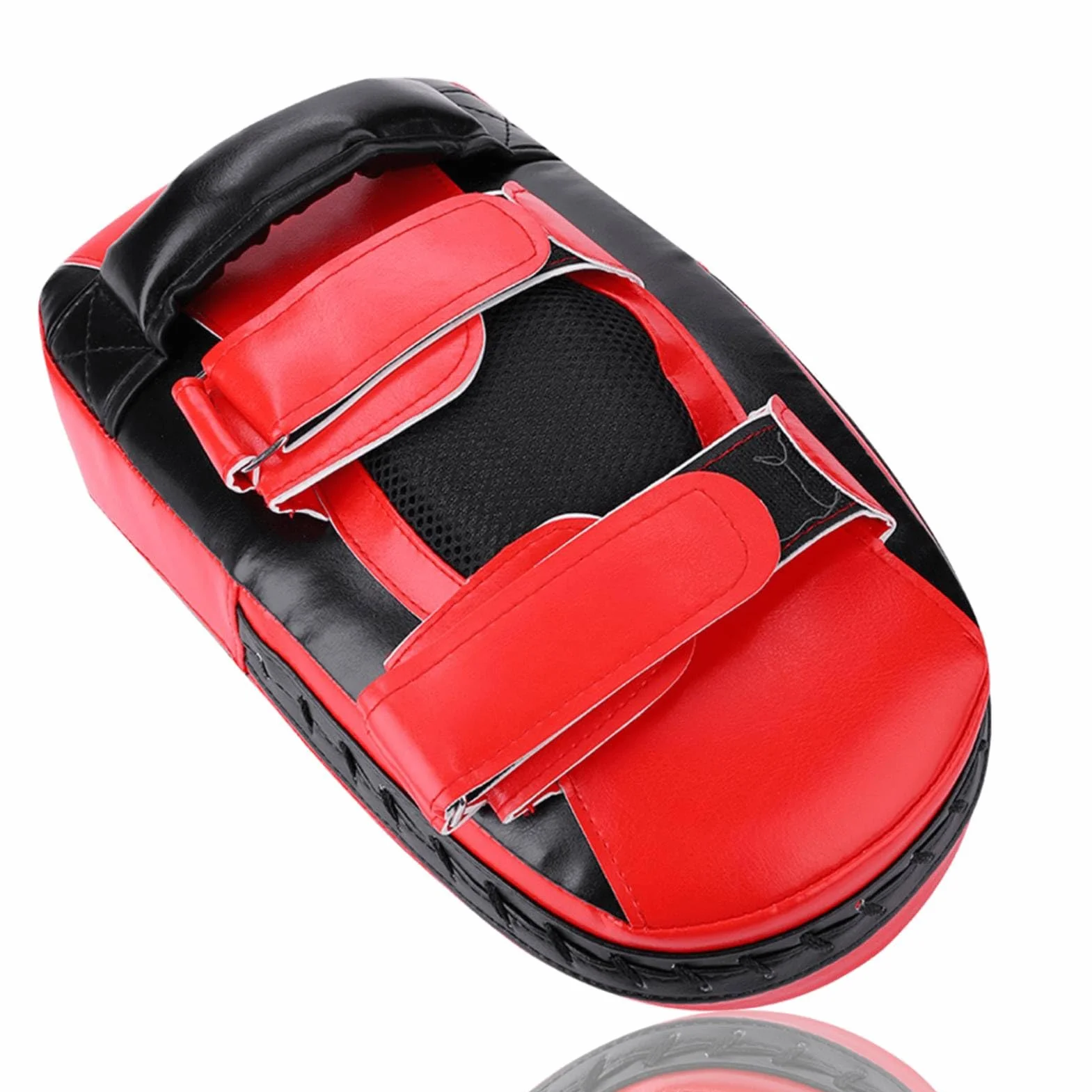 HERCHR Almohadillas de Boxeo, Almohadilla de Muay Thai para Entrenar Kickboxing Curvado Kicking Strike Shield