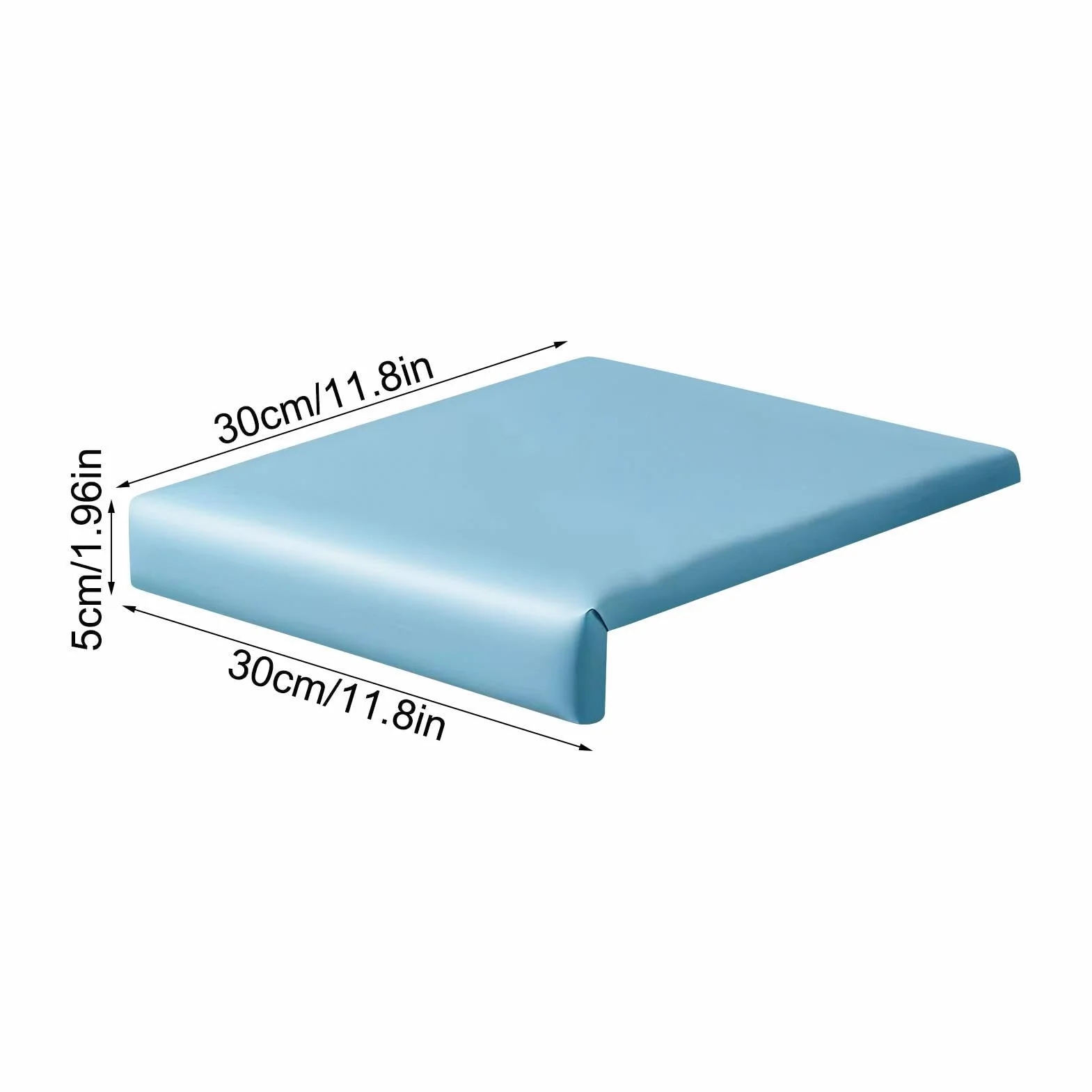 Almohadilla antideslizante para borde de piscina, asiento de patio suave y portátil