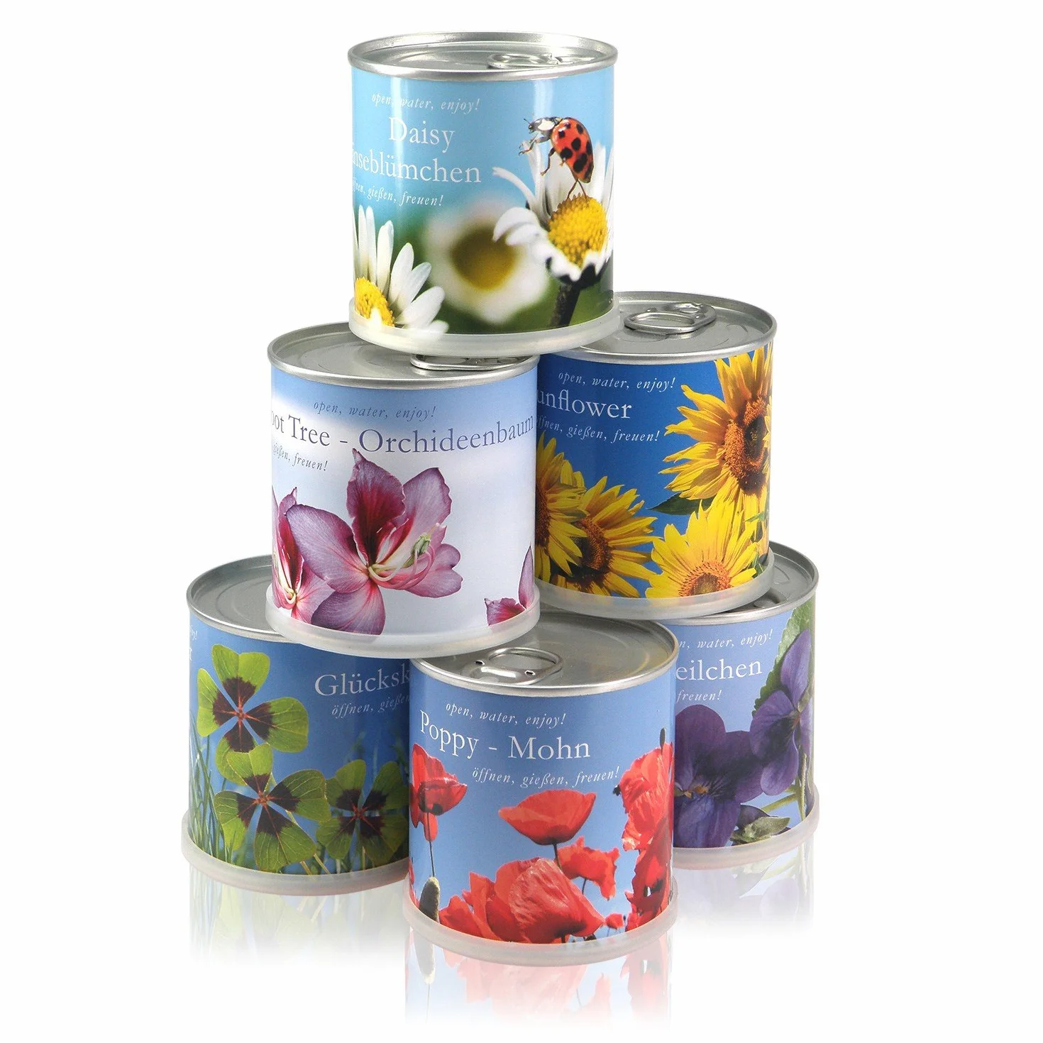 Flores en Caja de Lata Frangipani – Plumier de Macflowers