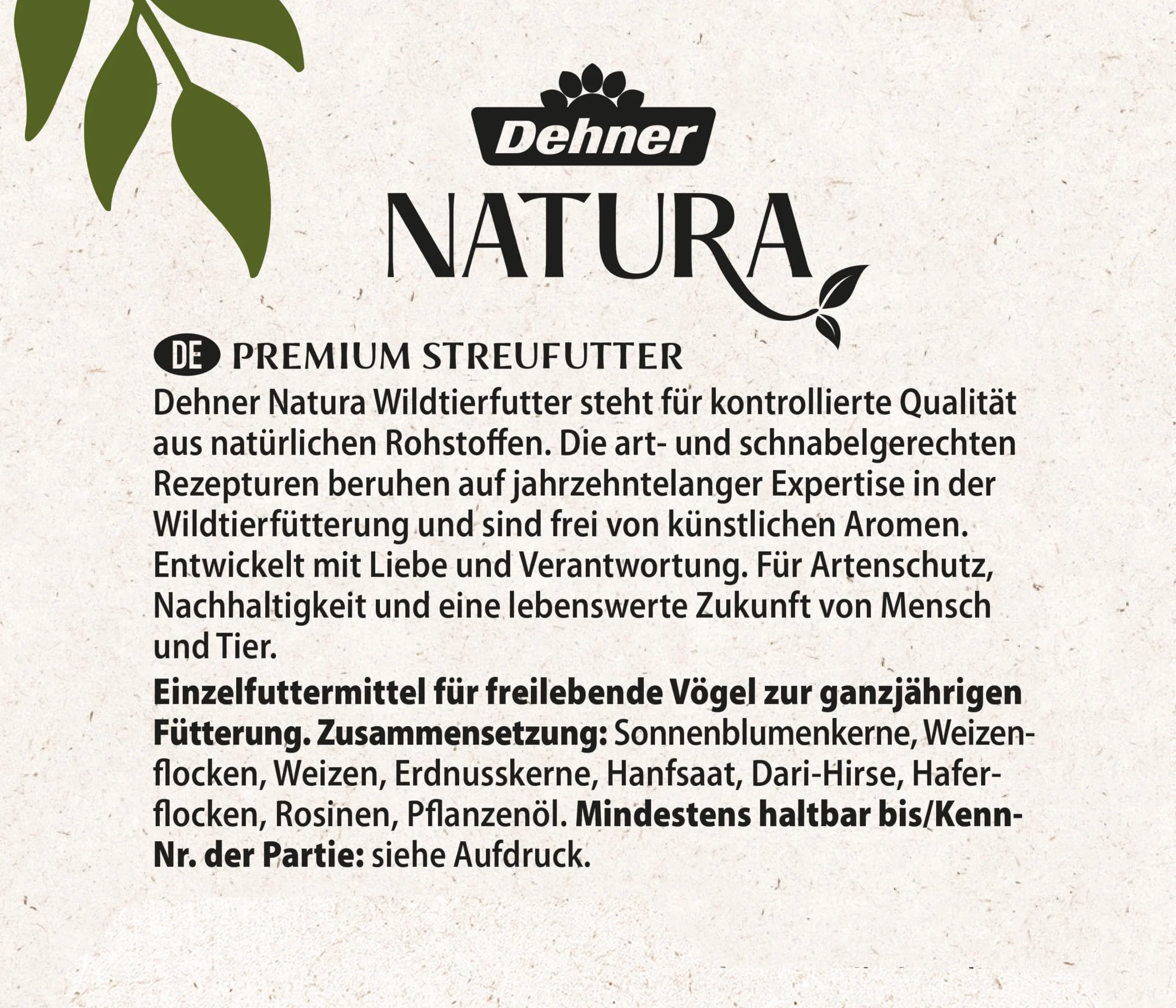 Dehner Natura Comida para Aves Silvestres, pienso