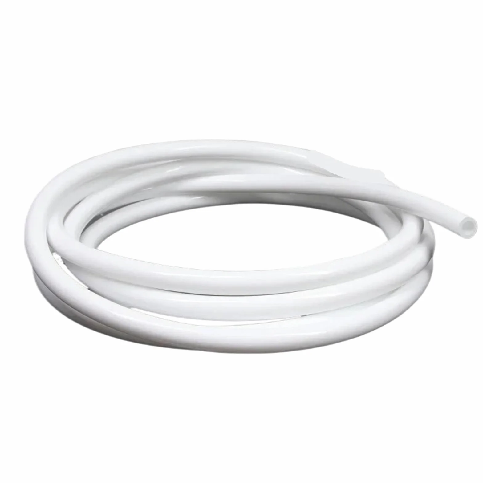 Tubo de silicona blanco 1/3/5/10M ID 0,5~32mm manguera agua tubo Flexible resistente a altas temperaturas