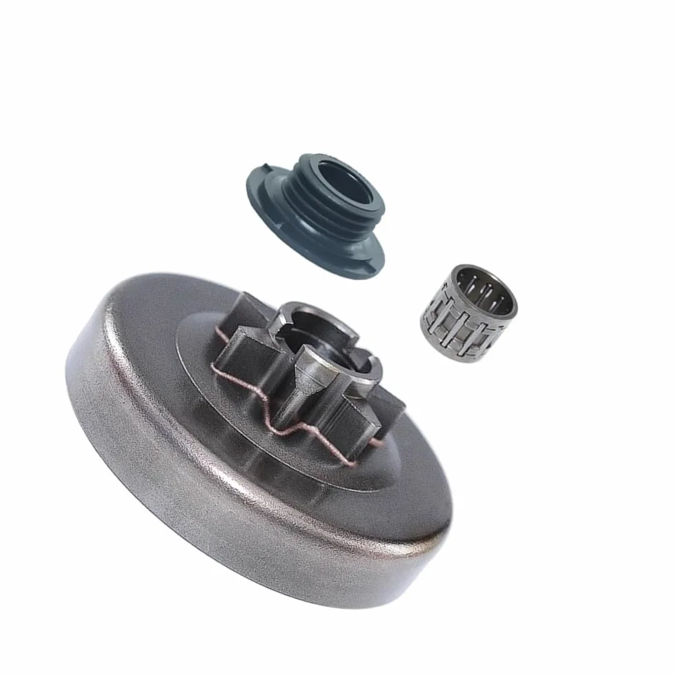 Kit de Embrague de Tambor con piñón Recto de 3/8"-7 for motosierras 455, 460, 461, CS2255, GZ550, 455 y 460