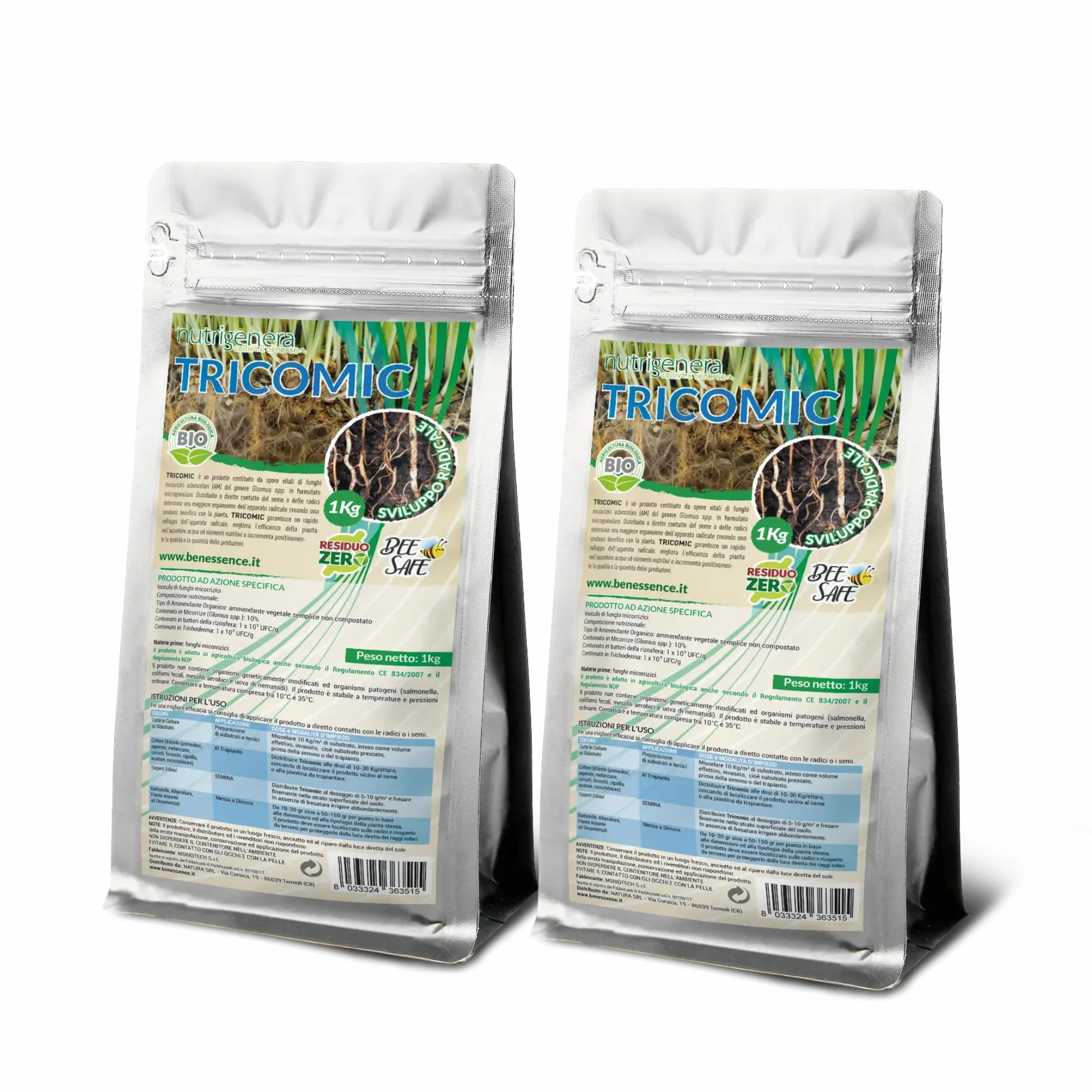 Tricomic Bio 2 kg Inóculo de Hongos Micorrícicos Beauveria bassiana Metarhizium