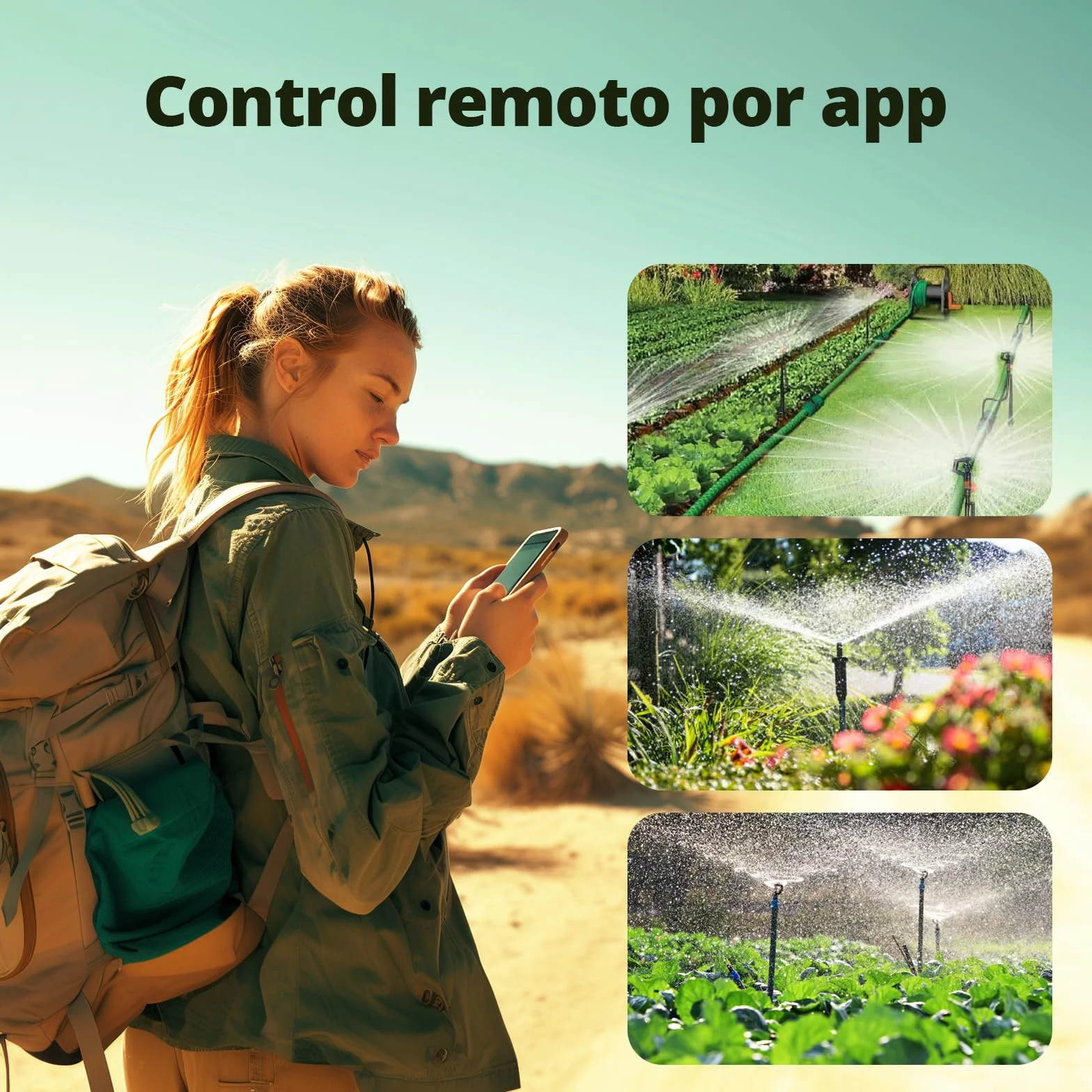 SONOFF Programador Riego Automatico Temporizador Jardín Riego Programado Racionado Mando Distancia Zigbee 3.0 Hub Compatible Alexa Google Home