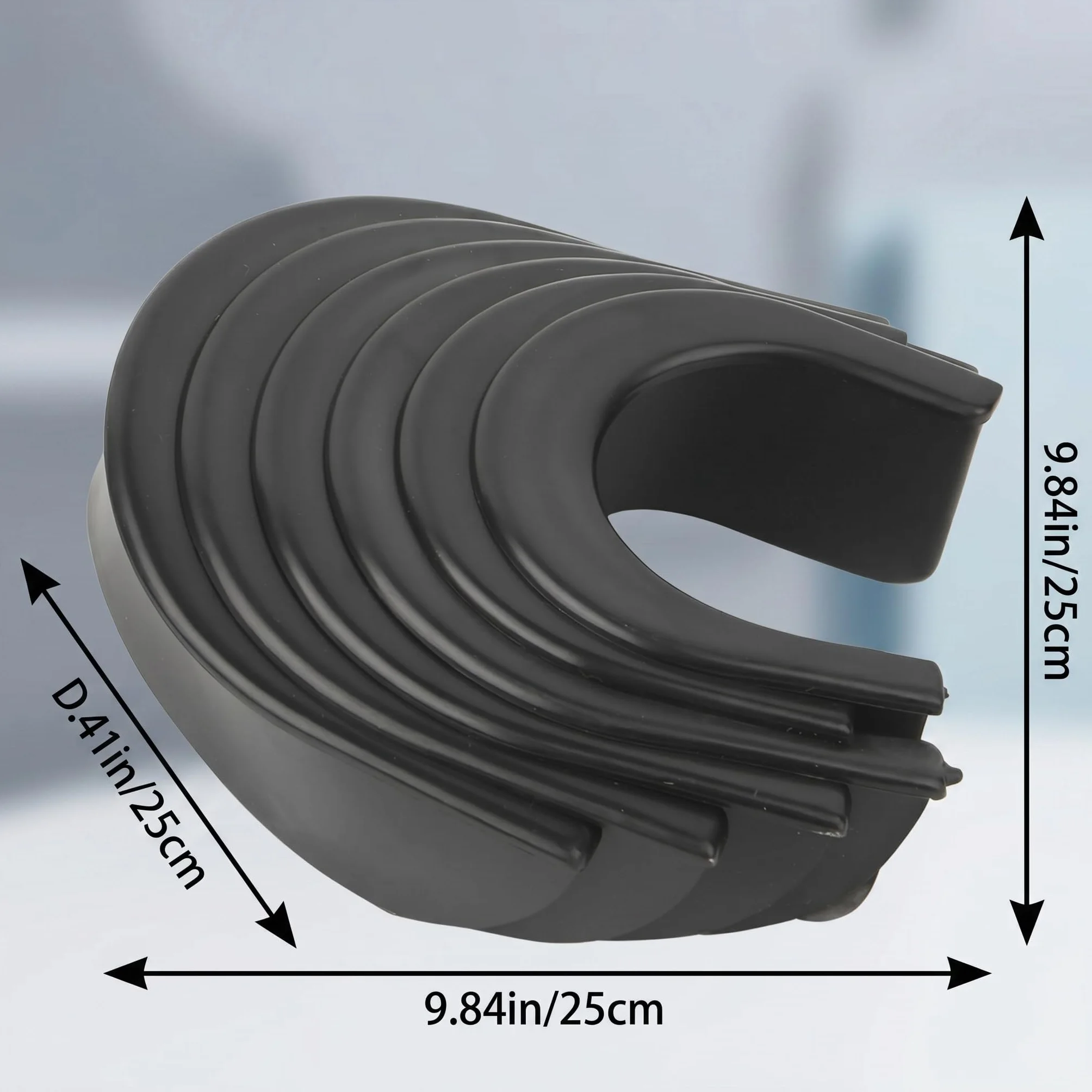 Akozon Juego de 6 Forros de Bolsillo de Goma para Mesa de Billar, Material Resistente