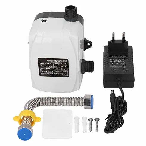 Bomba de Refuerzo de Presión de Agua Automática, 180W, Mini Bomba de Ducha Doméstica