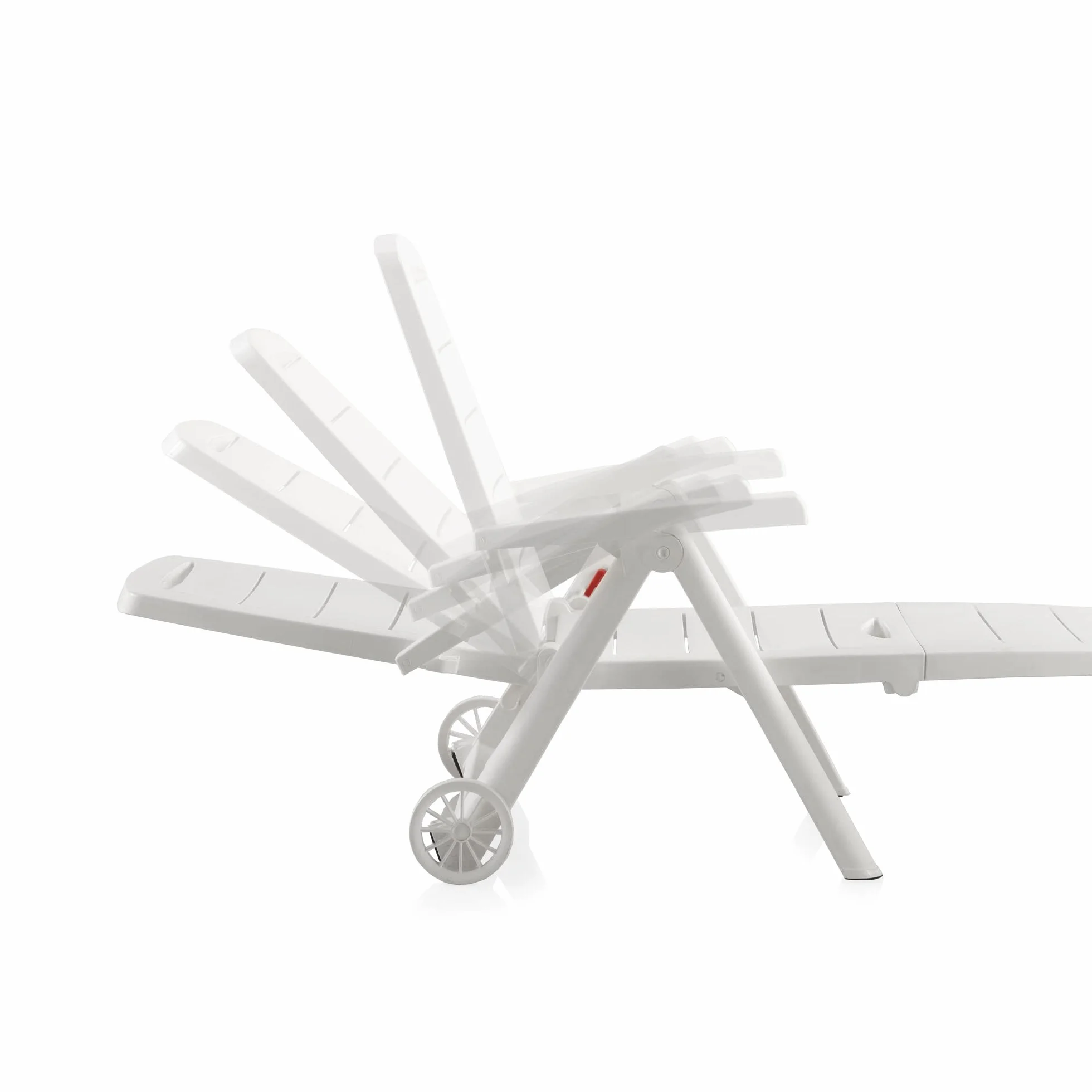 Shaf Sp Garden Tumbona Plegable, Blanco, 56x189x69 cm, 55061
