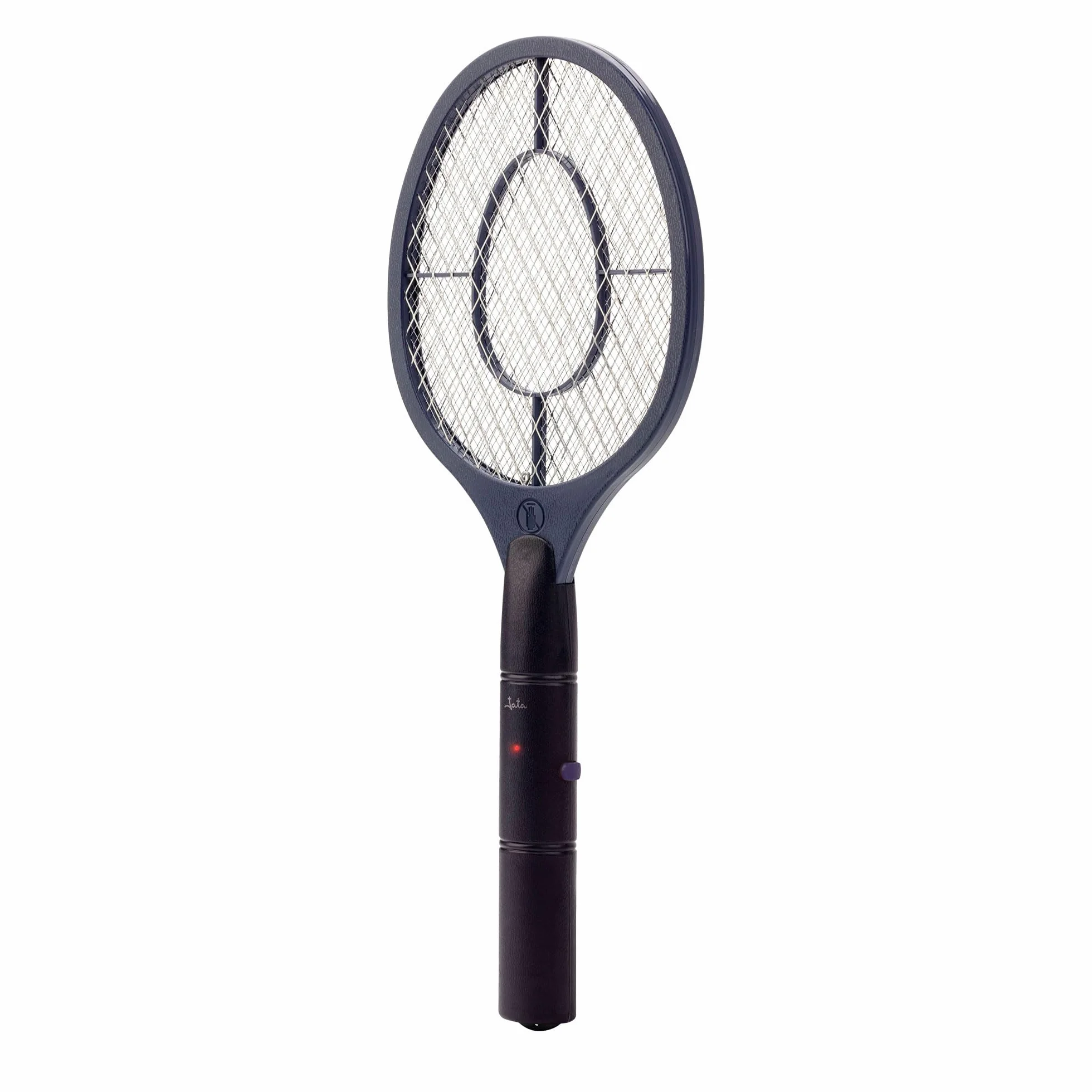 JATA HOGAR MOST3554 Raqueta Eléctrica Matamosquitos, Mata Insectos con Descarga, Red de Seguridad, Pilas AA