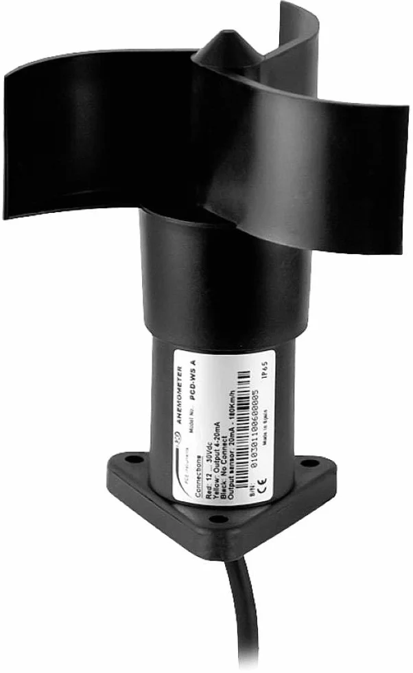 Sensor de velocidad del viento PCE-WS A 4-20mA