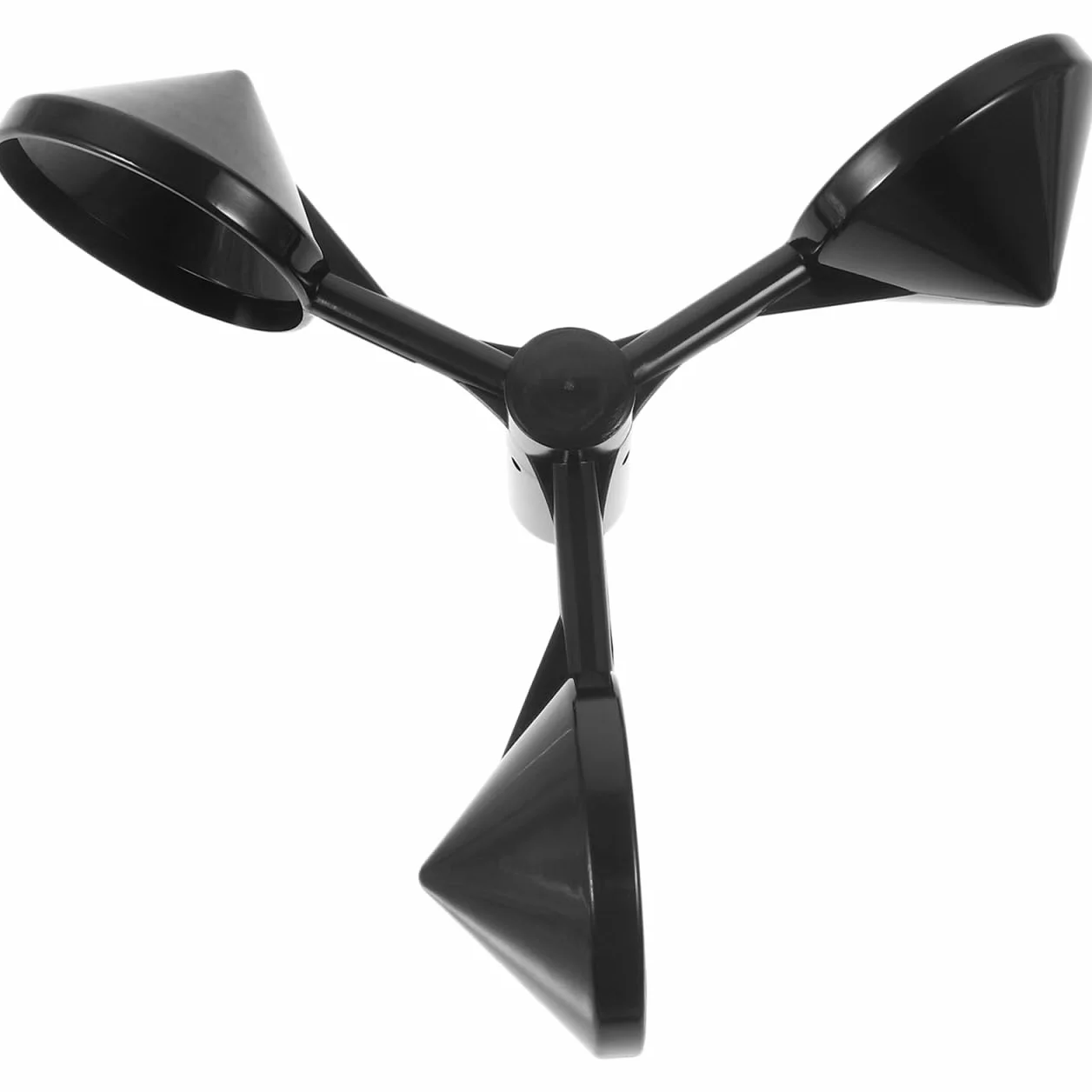 Baluue Carcasa De Anemómetro Sensor De Velocidad Del Viento De 3 Tazas En Material Abs Ligero