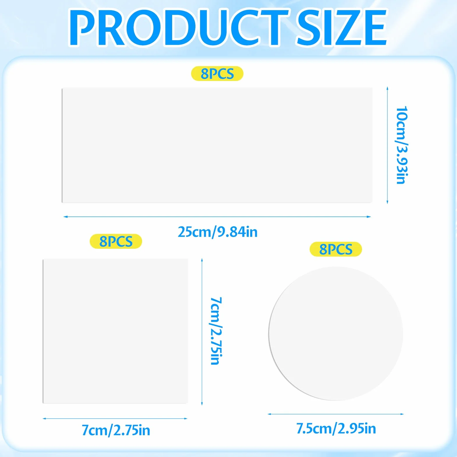Parche Piscina Kit 24 Piezas Autoadhesivo Impermeable PVC Reparación