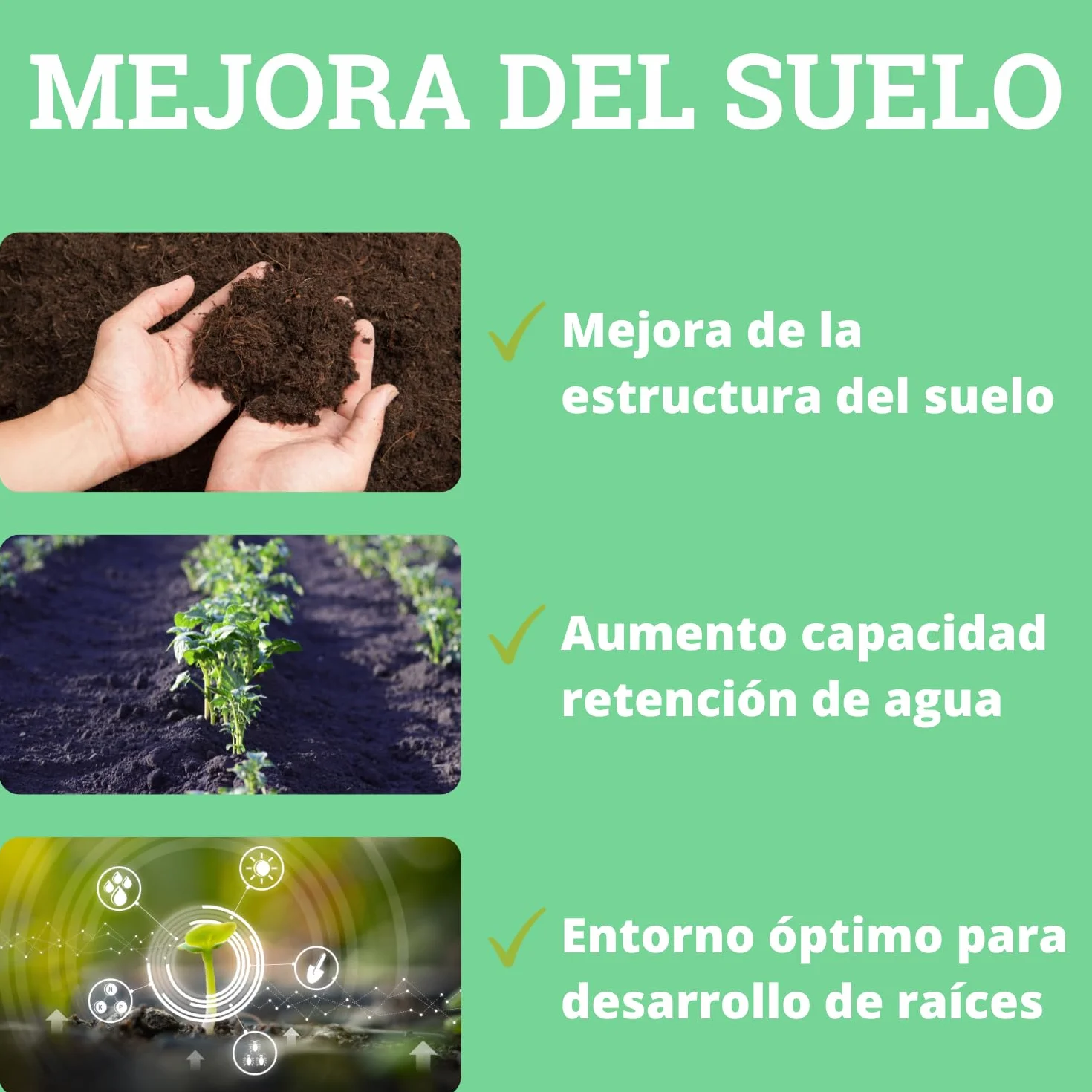 GROWMANIA Humus de Lombriz 40L Fertilizante Orgánico Sustrato Universal Abono para Cultivos