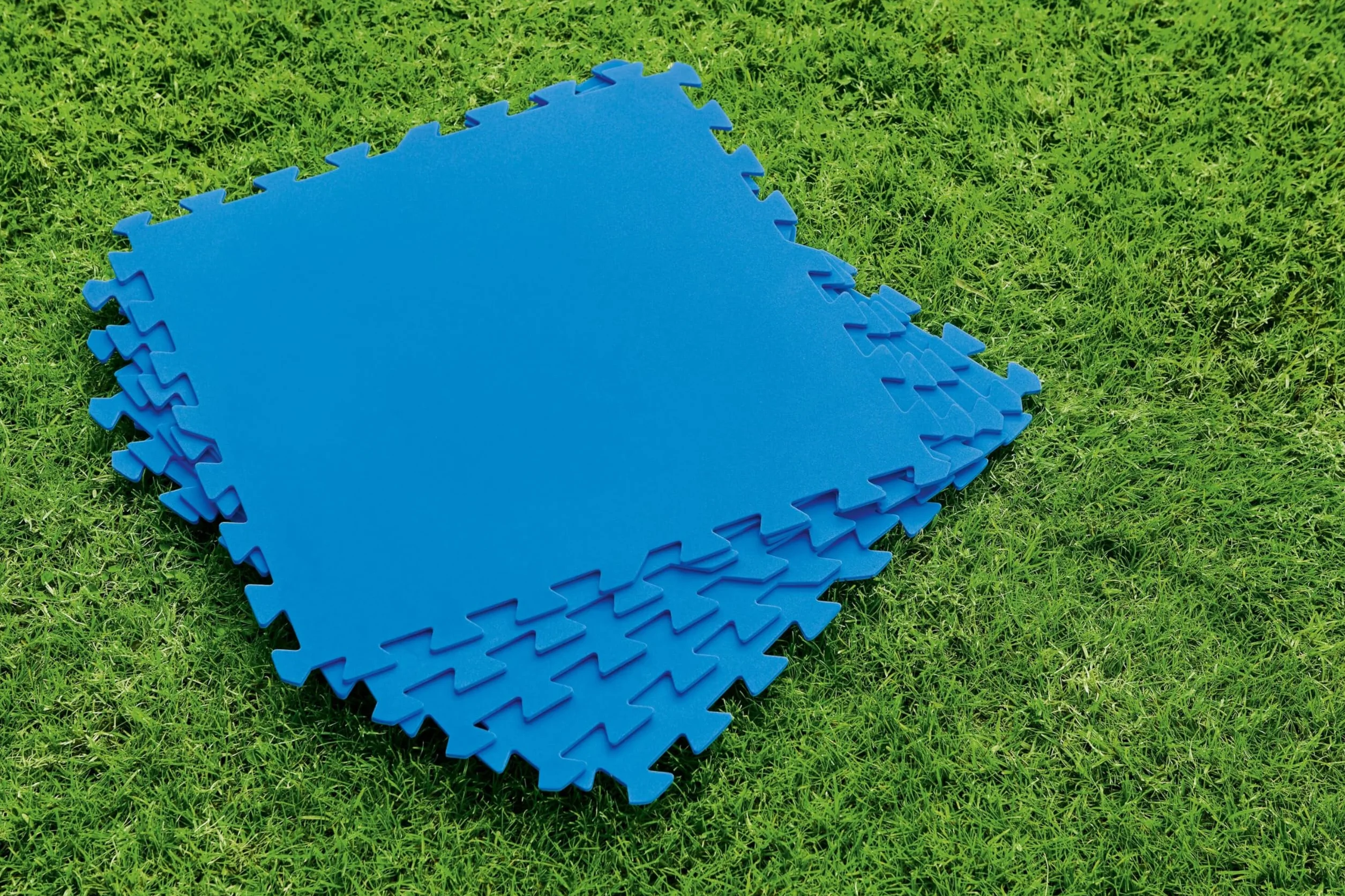 BESTWAY Protector de Suelo para Piscina SPA 9 Láminas 50x50 cm Azul