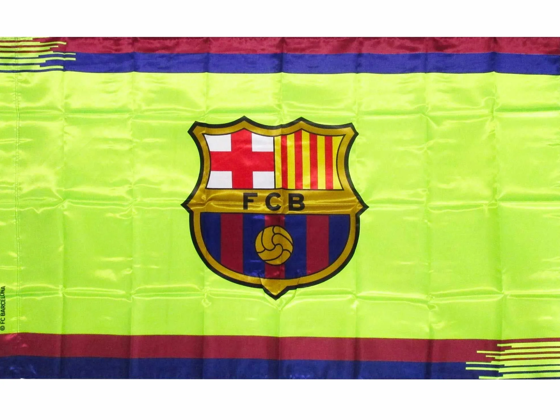Bandera FC Barcelona Fluor 150x100 cm Polyester 100% Exterior e Interior