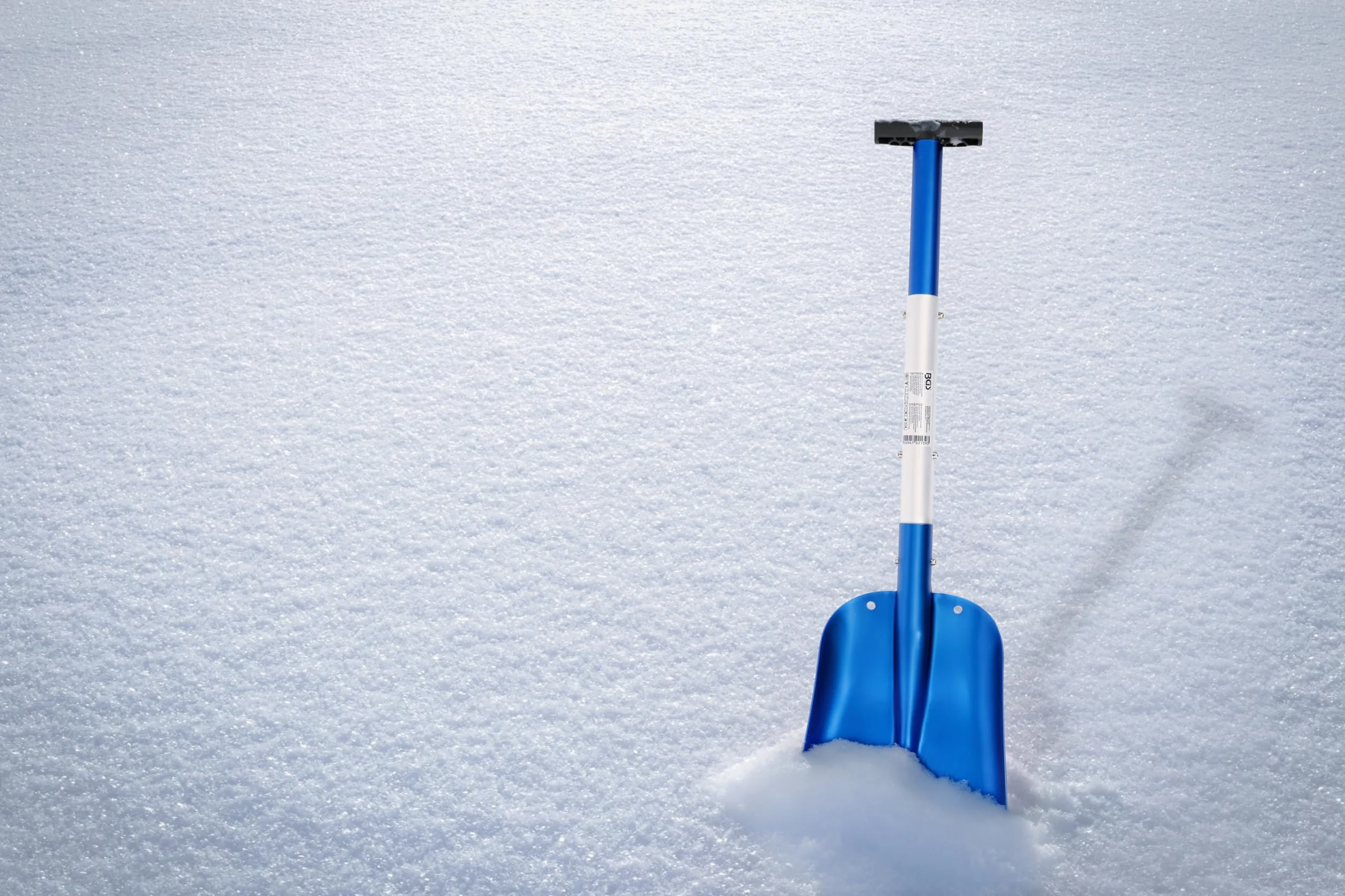 BGS 2139 Pala de nieve de aluminio con mango acoplable