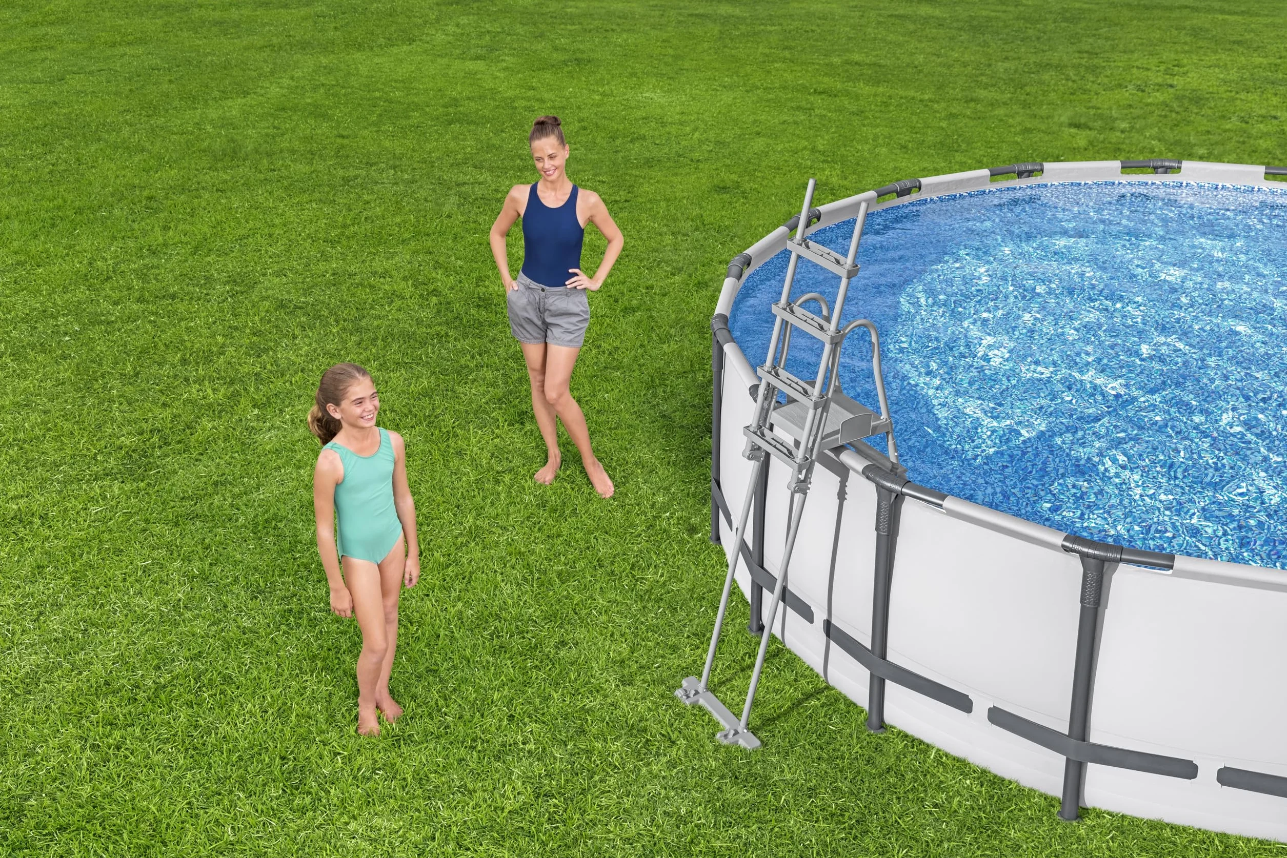 Escalera de seguridad para piscina Bestway Flowclear 1,32 m