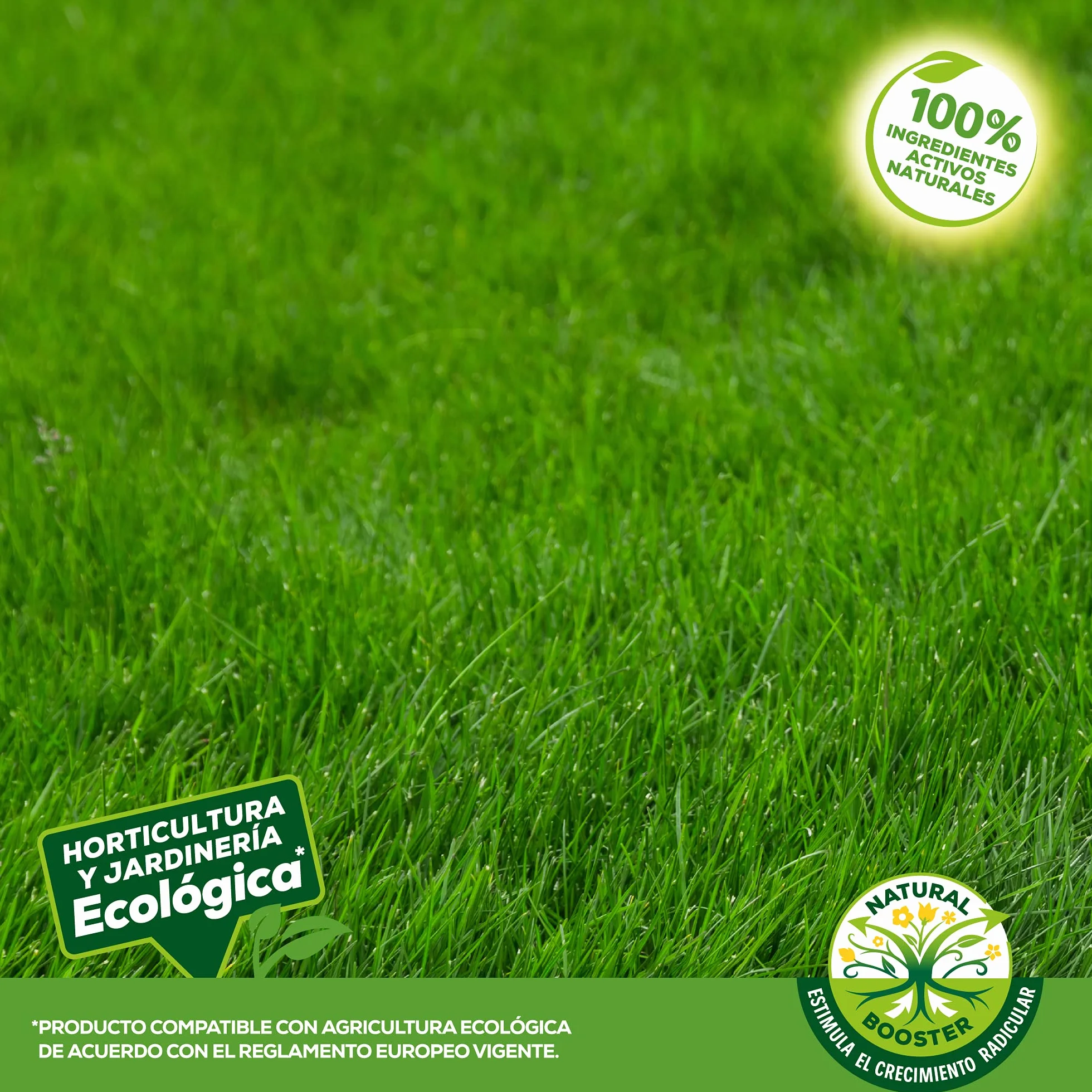 Solabiol Natural Booster Abono para césped 100% natural