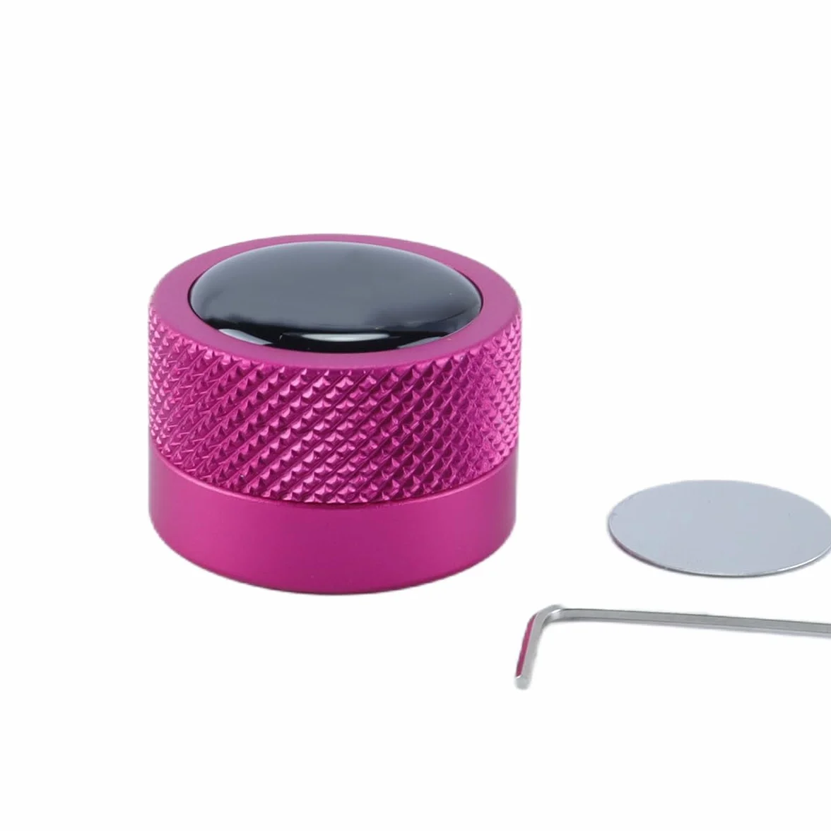 Porta Tiza De Billar Redondo, Accesorio De Billar, Mini Estuche Magnético Para Puntas De Tiza, Caja Redonda (rosa)