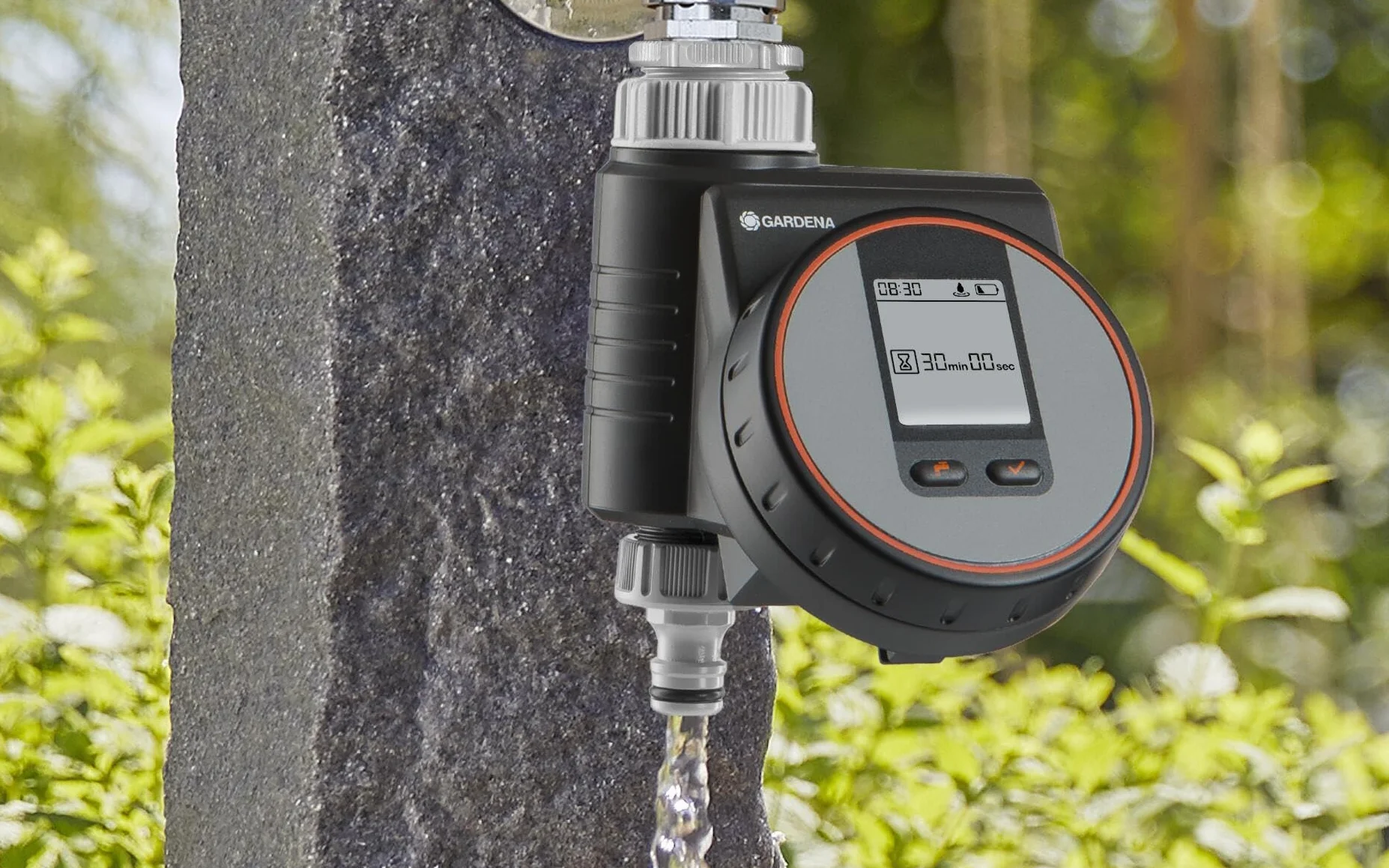 Gardena programador de riego Flex 1890-20 riego automático Water Now