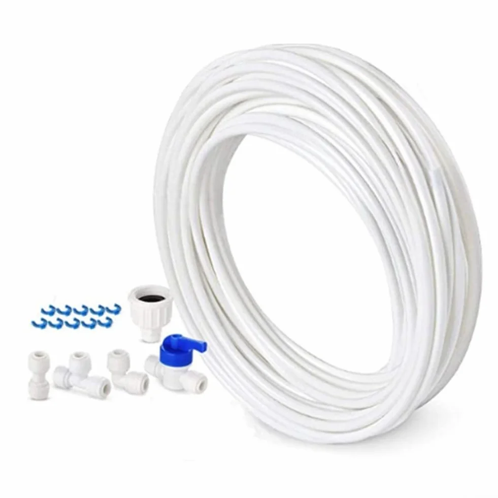 Tubo de manguera de agua de 14 pulgadas para purificadores RO, filtros de jardín, 10 m