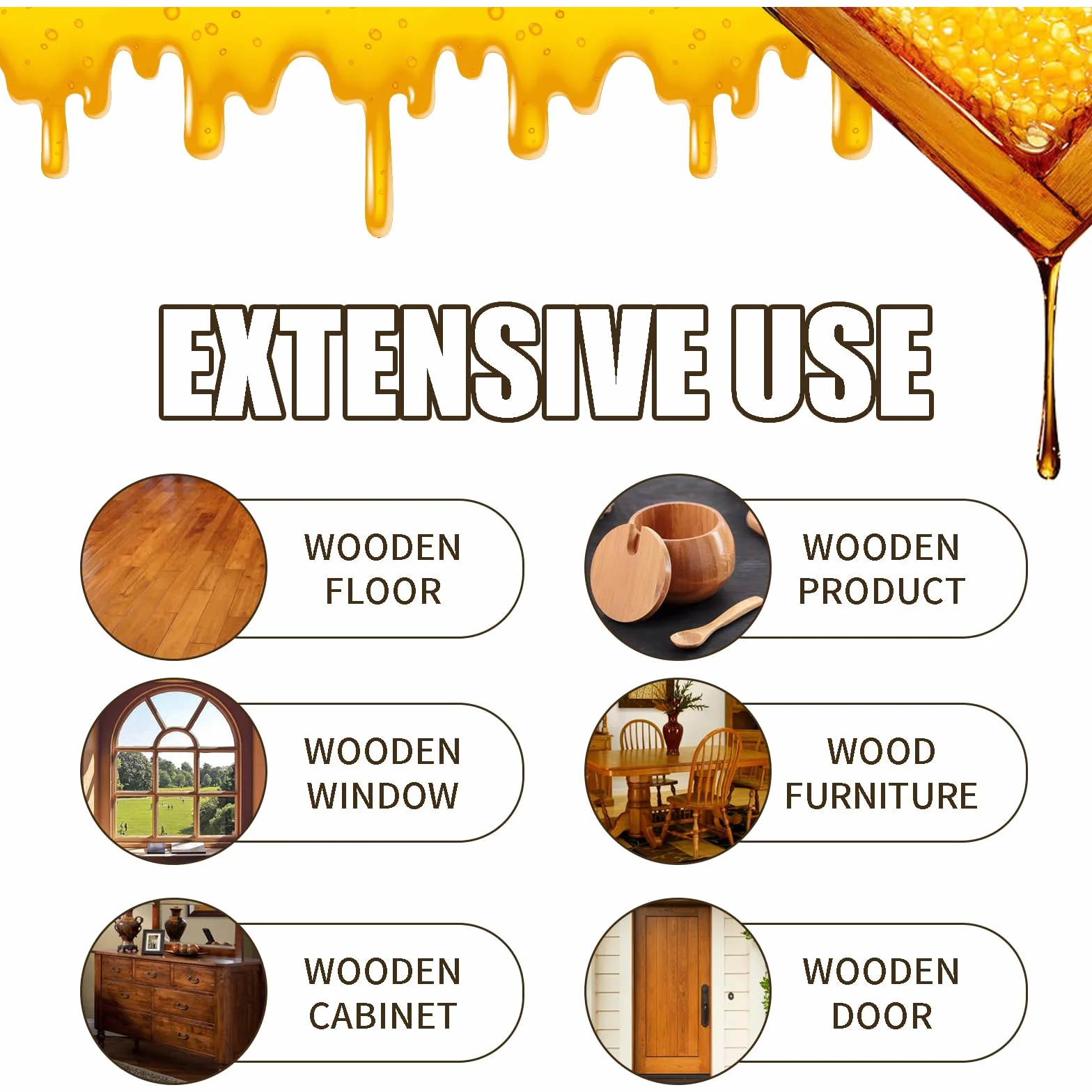 Natural Micro-Molecularized Beeswax Spray for Furniture Polish Wood Seasoning
