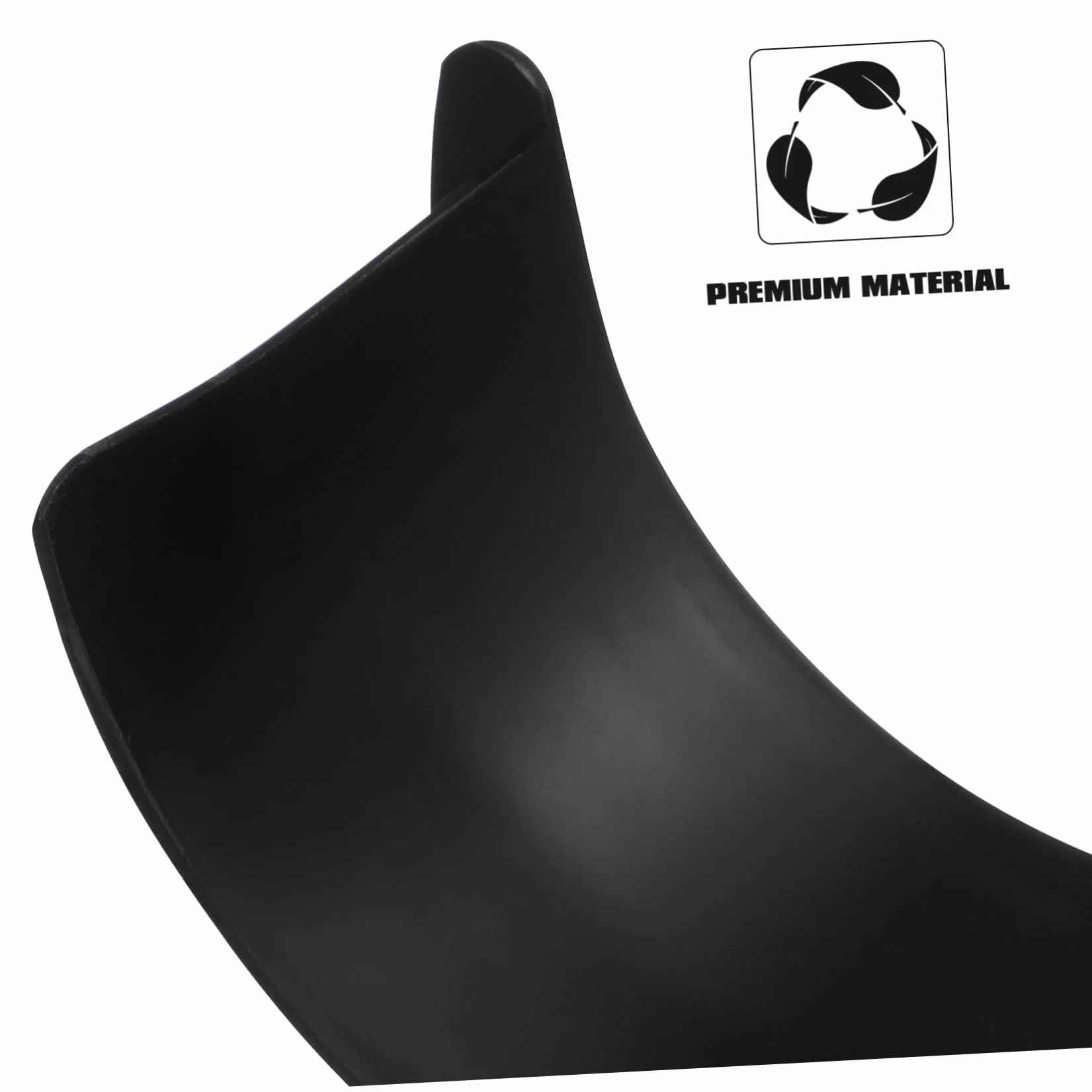 TOYANDONA Forros de Bolsillo para Mesa de Billar de Plástico Duradero Negro Esquineros y Laterales Accesorios