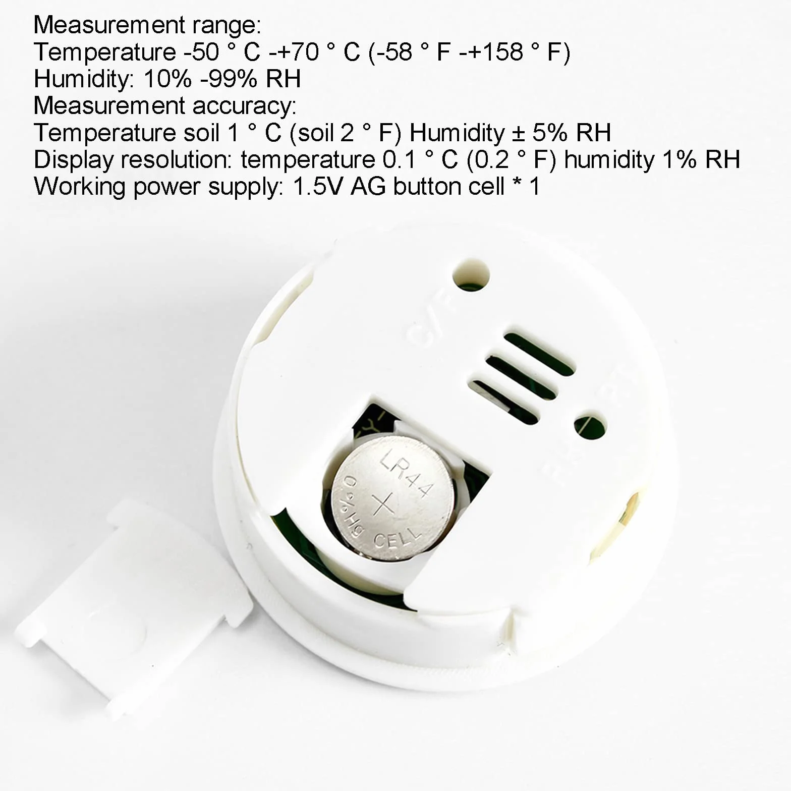 Termómetro Higrómetro para Interiores, Monitor de Temperatura de Alta Precisión, Mini Higrómetro, Paquete de 4