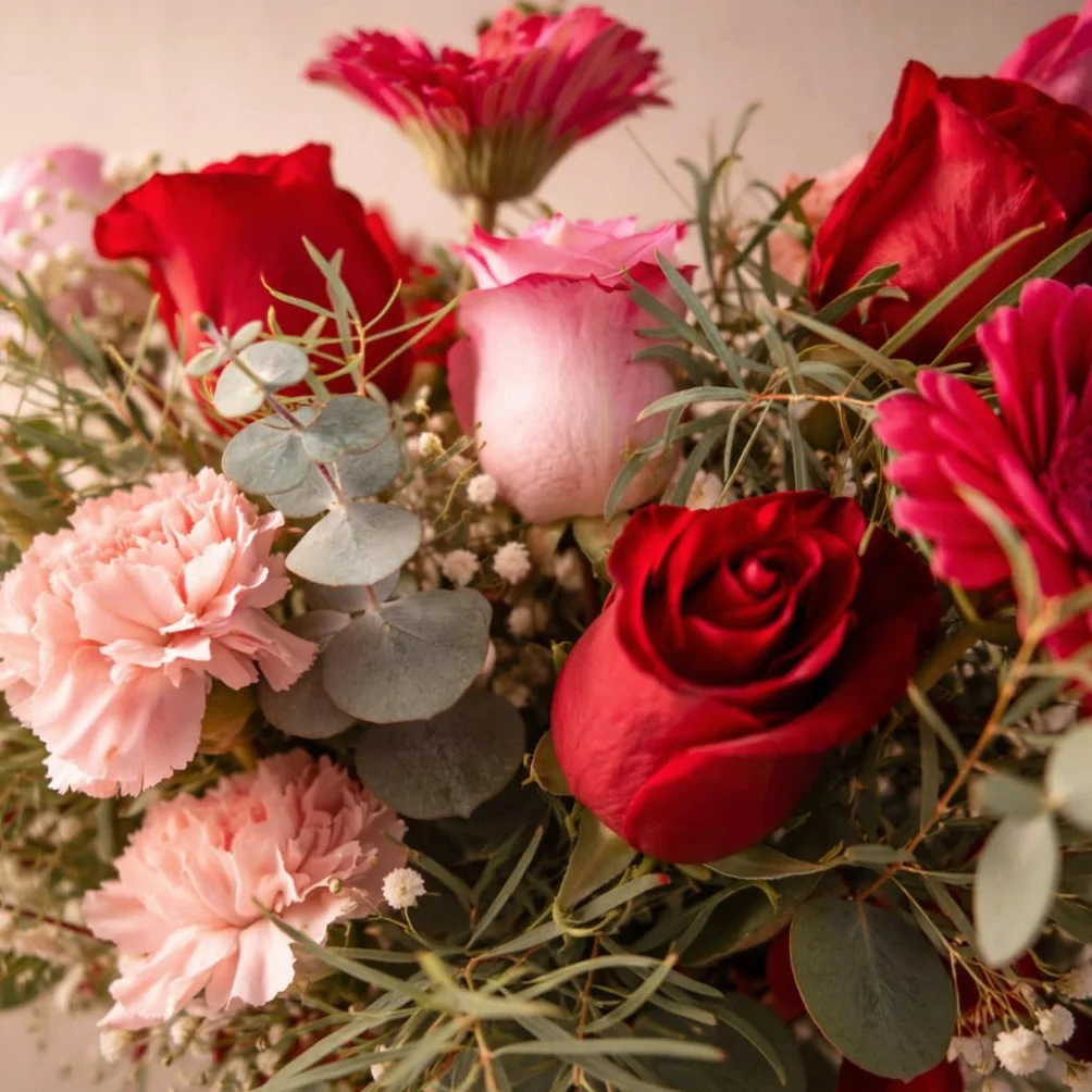 Ramo de Flores Naturales Gerberas con Taza y Peluche Regalo San Valentín