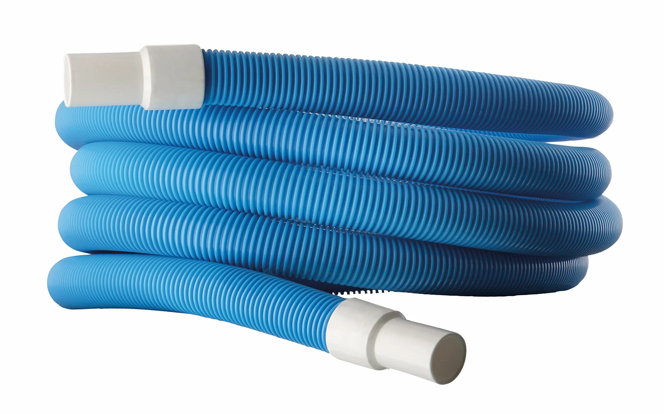 SIQUA Manguera EVA y Polietileno Alta Resistencia 10 m – Mango Giratorio 360º Ø 38 mm, Flexible y Ligera, Uso Diario para Limpieza de Piscinas e Industria