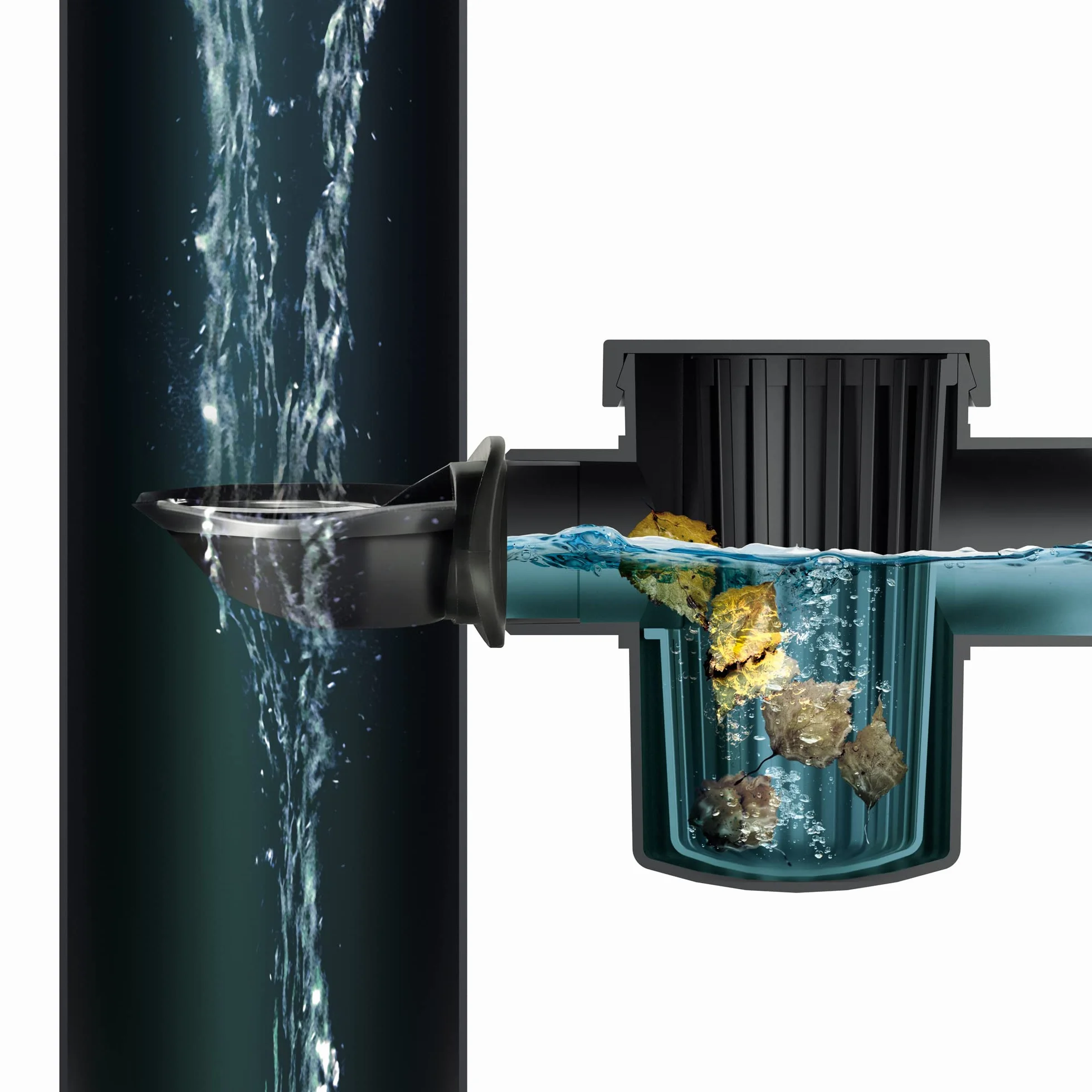 Prosperplast Barril de captación de agua Smooth 120l 696 x 594 x 610 mm con accesorios