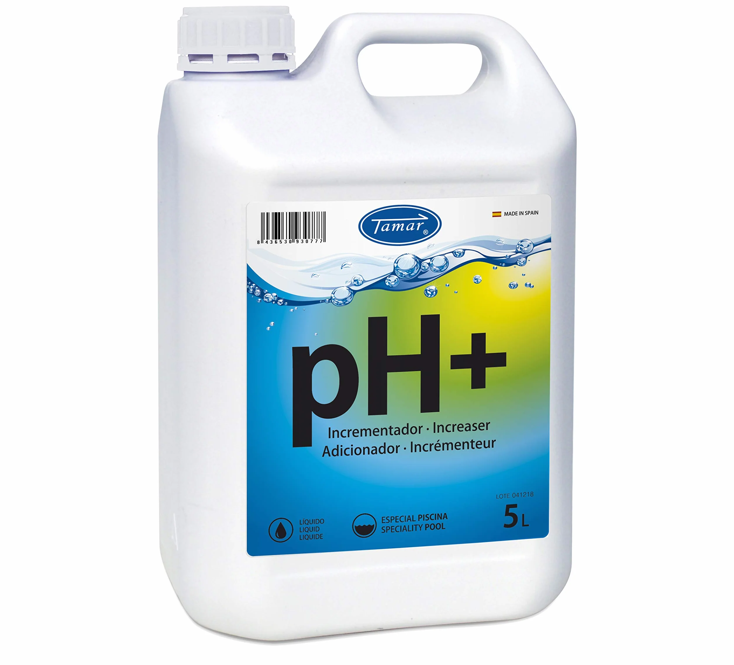 Tamar Incrementador pH Liquido 5 litros