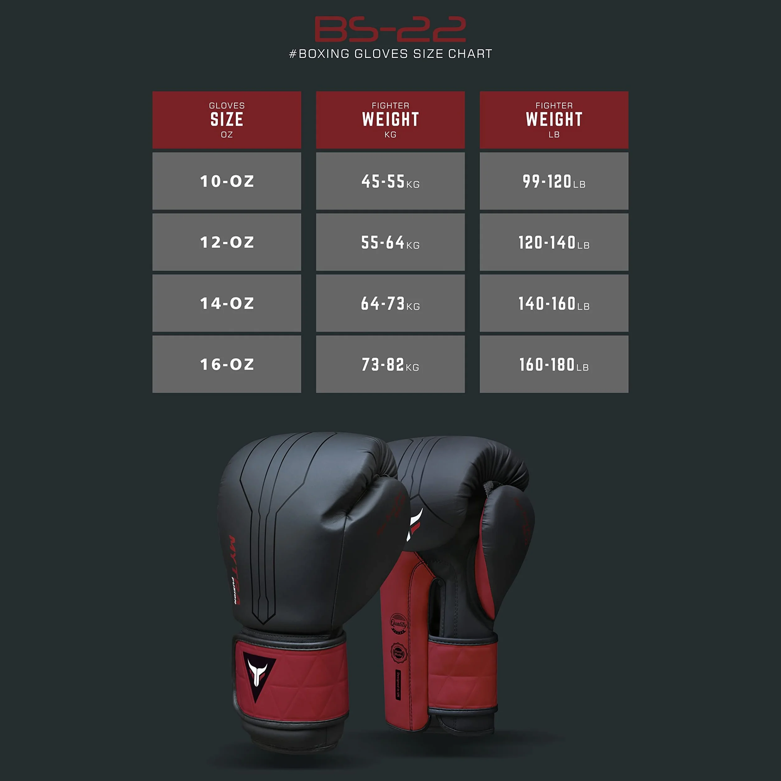 Mytra Fusion Guantes de Boxeo con Envolturas para Manos - MMA Training, Muay Thai