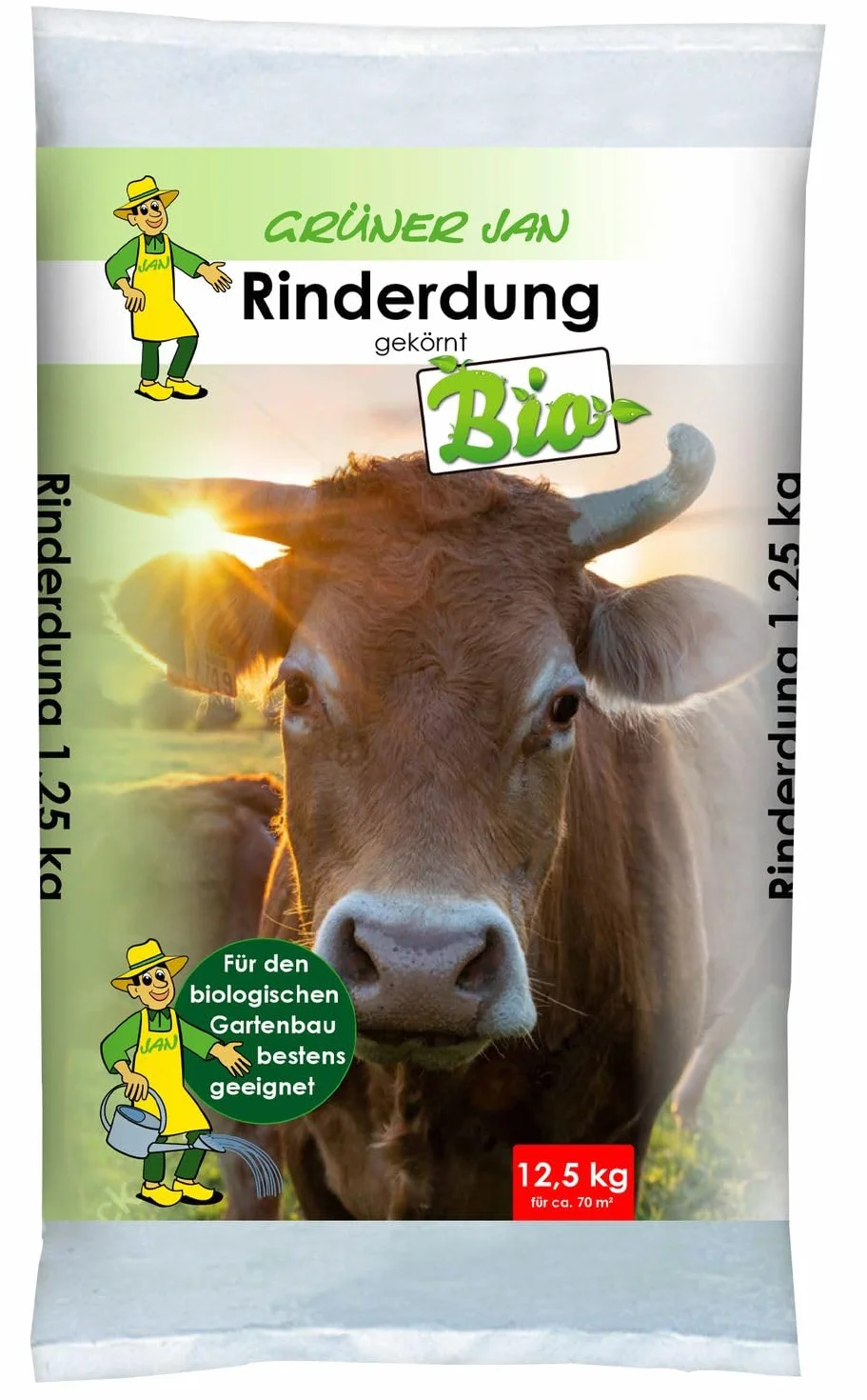 Estiércol de vaca Ene Verde 12,5 kg Pellets Fertilizante